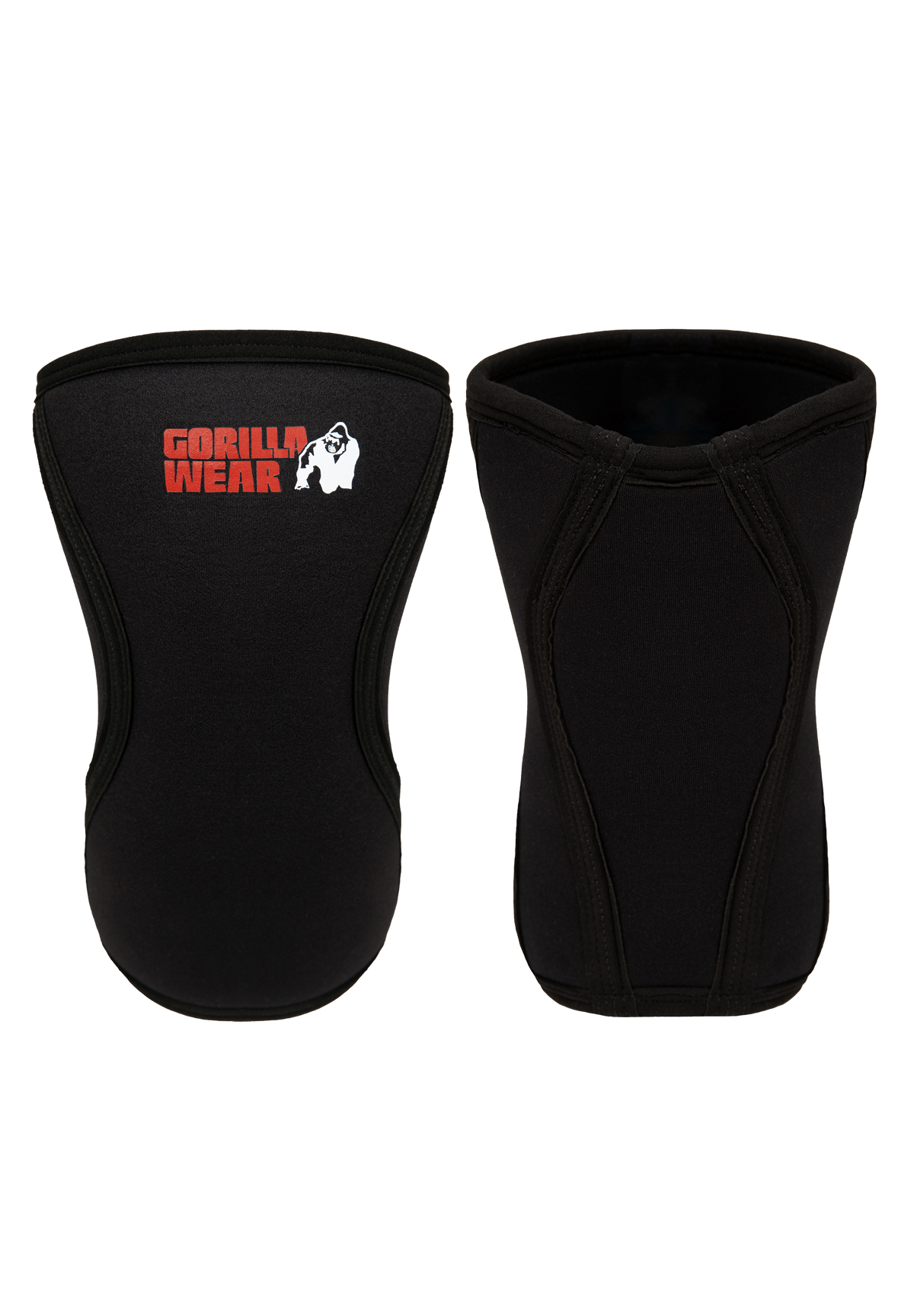 Gorilla Wear 5MM Premium Knee Sleeves Sleeves Black