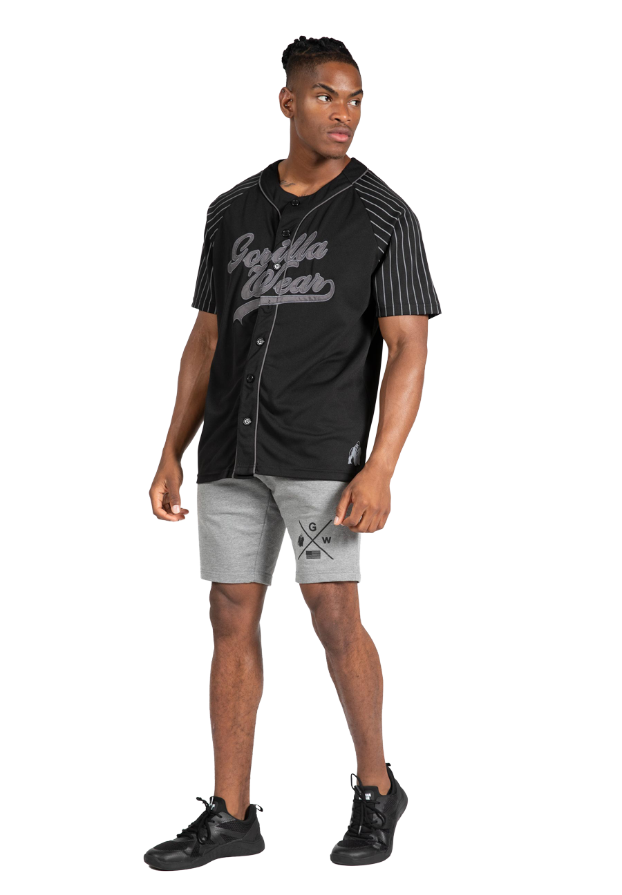 Gorilla Wear 82 Baseball Jersey T-Shirt & Tops Black