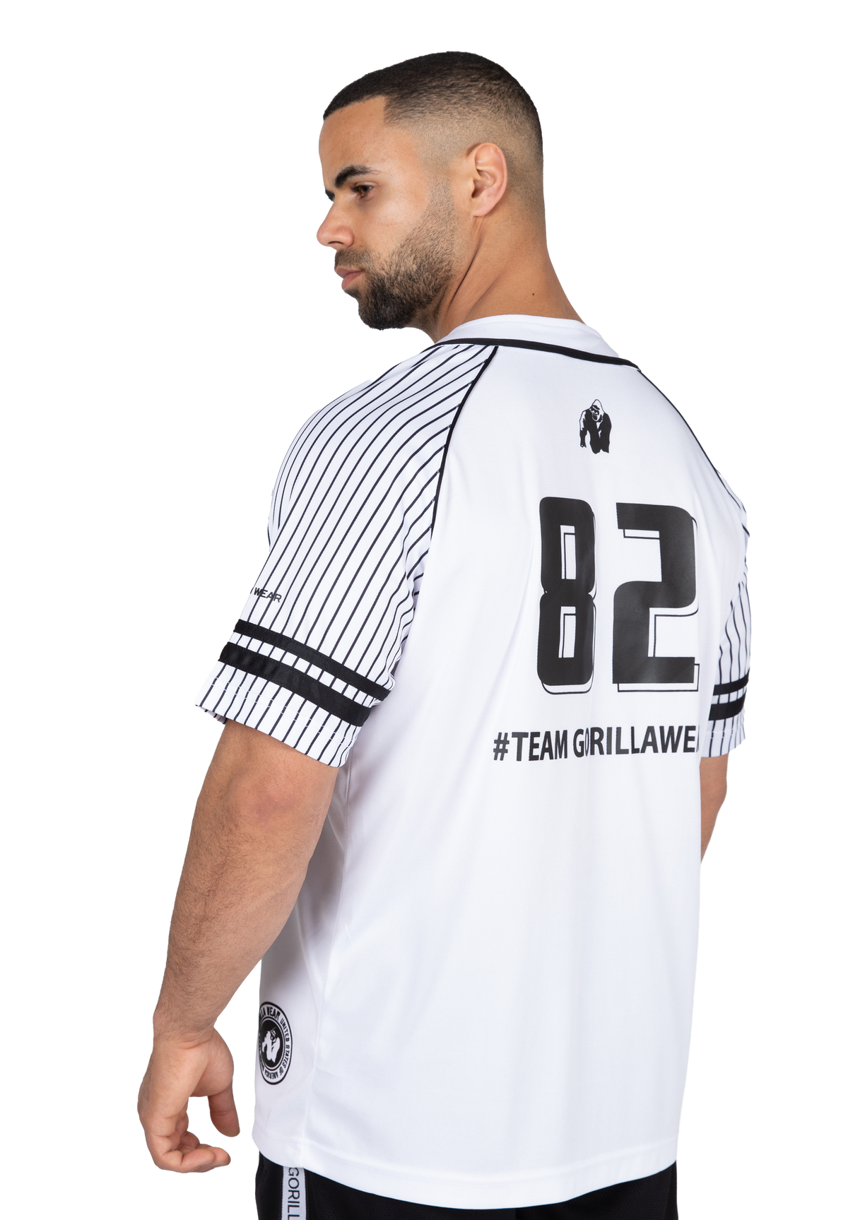 Gorilla Wear 82 Baseball Jersey T-Shirt & Tops White
