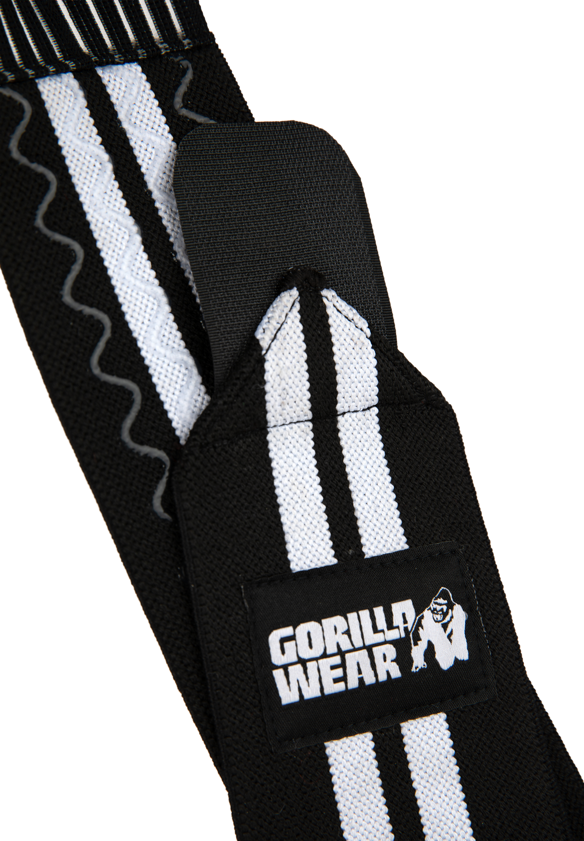 Gorilla Wear Ankle Wraps Lifting Straps & Wraps Black/White