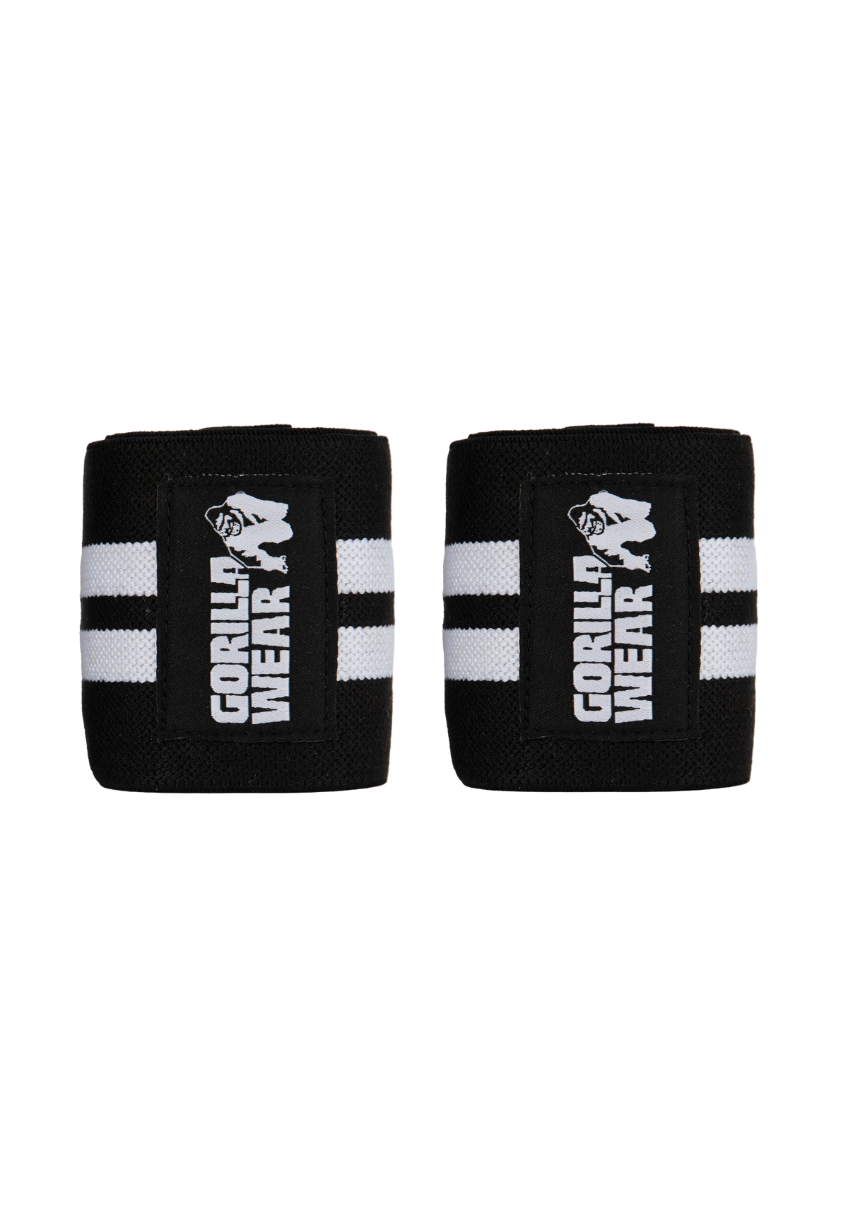 Gorilla Wear Ankle Wraps Lifting Straps & Wraps Black/White