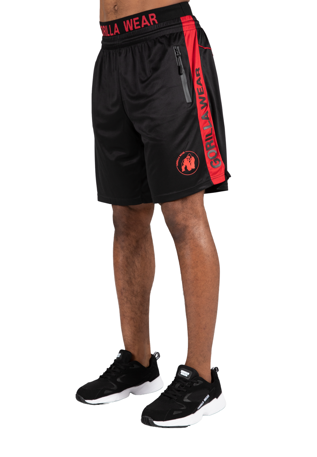 Gorilla Wear Atlanta Shorts Shorts Black/Red