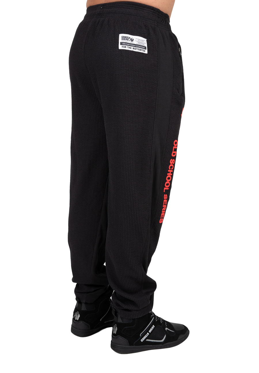 Gorilla Wear Augustine Old School Pants Pants Black/Red