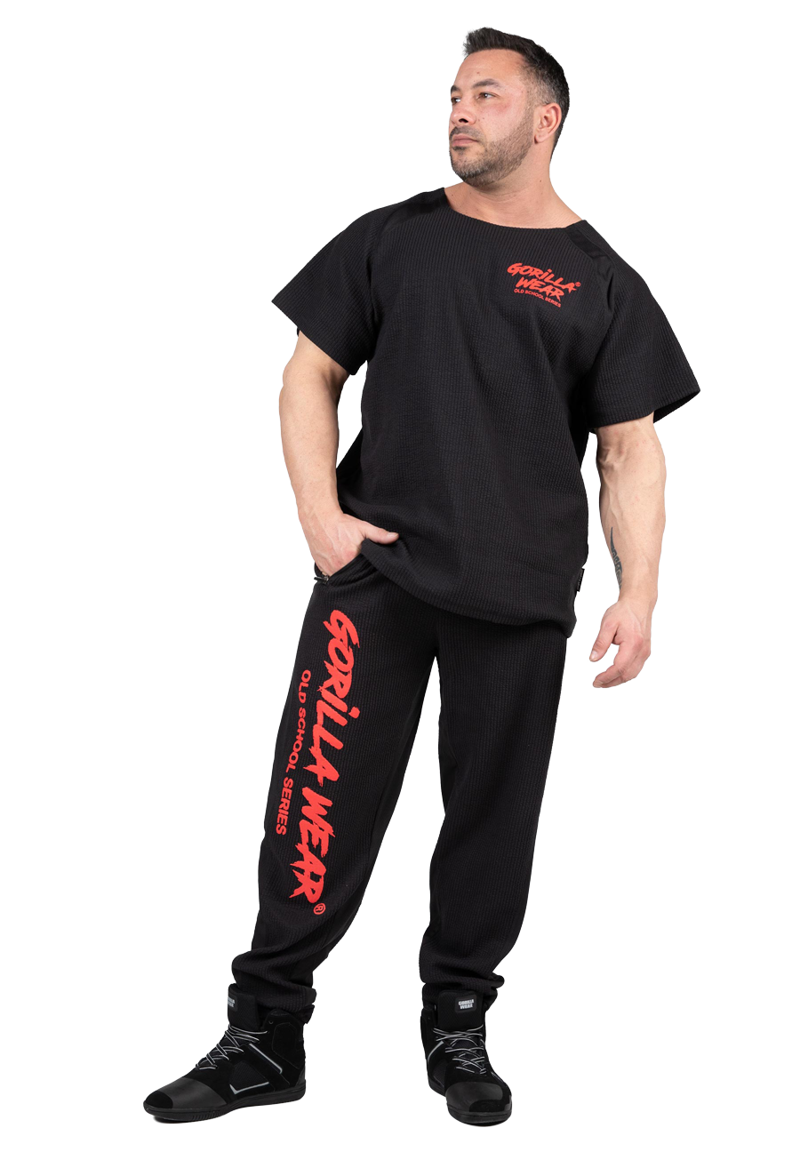 Gorilla Wear Augustine Old School Pants Pants Black/Red