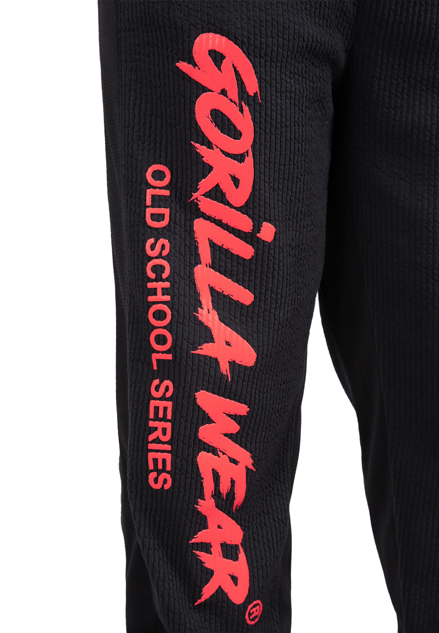 Gorilla Wear Augustine Old School Pants Pants Black/Red