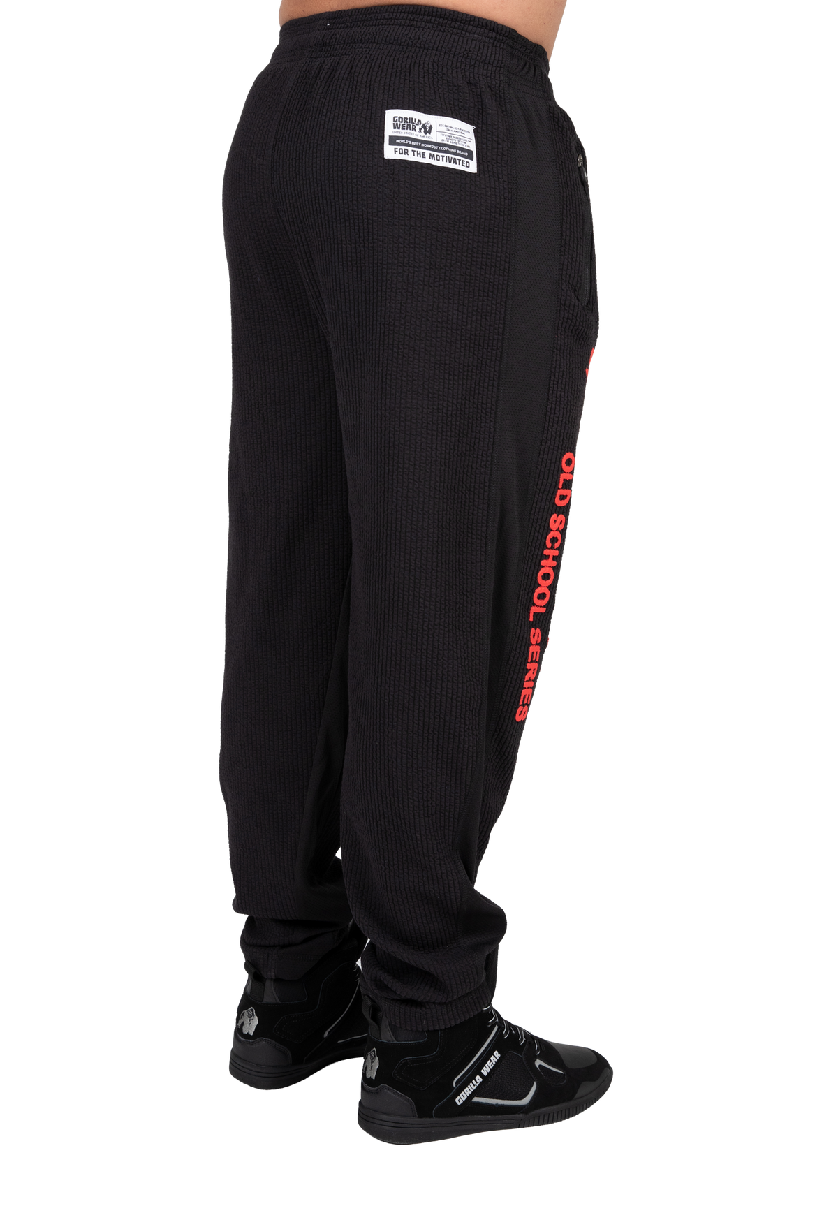 Gorilla Wear Augustine Old School Pants Pants Black/Red