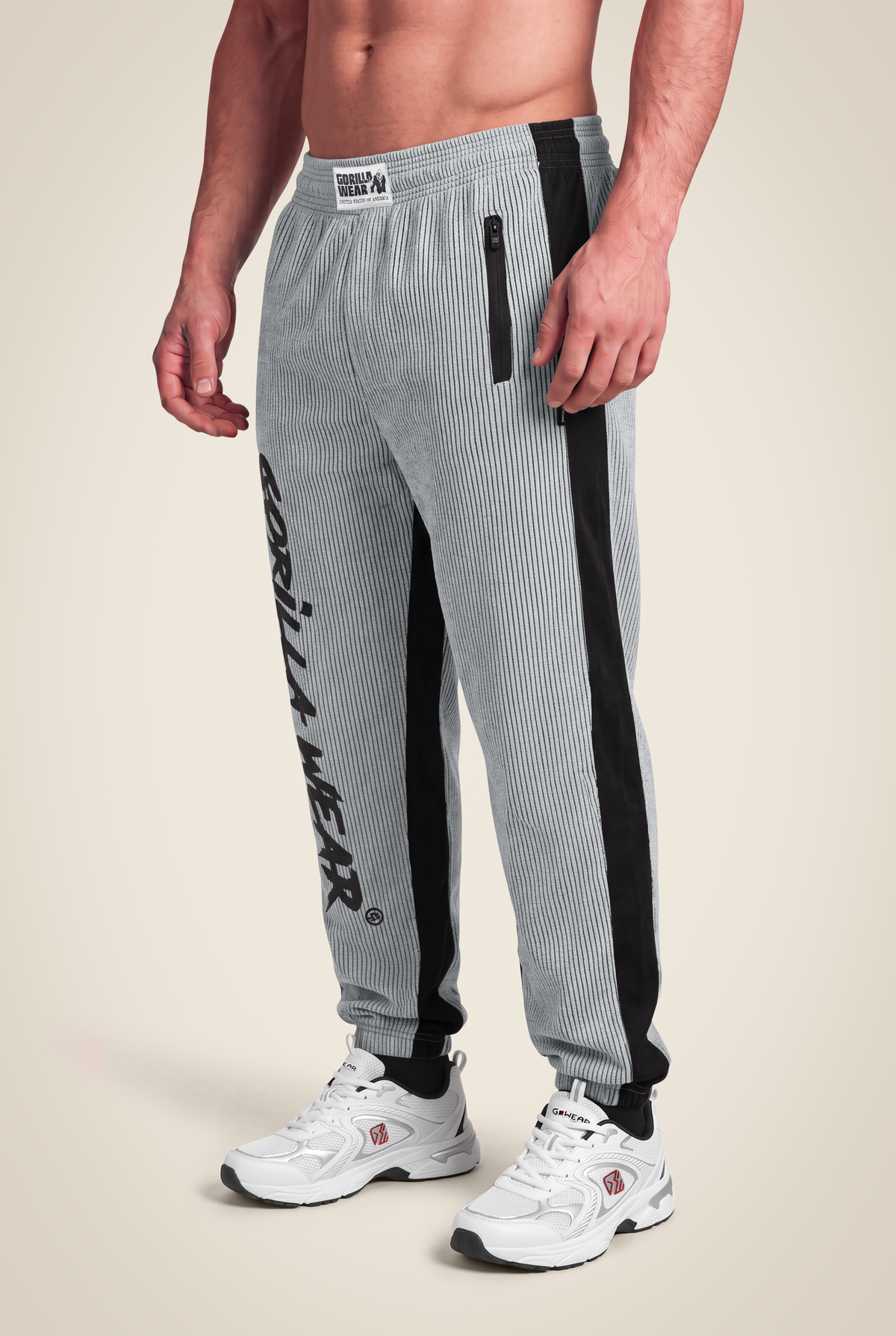 Gorilla Wear Augustine Old School Pants Pants Gray