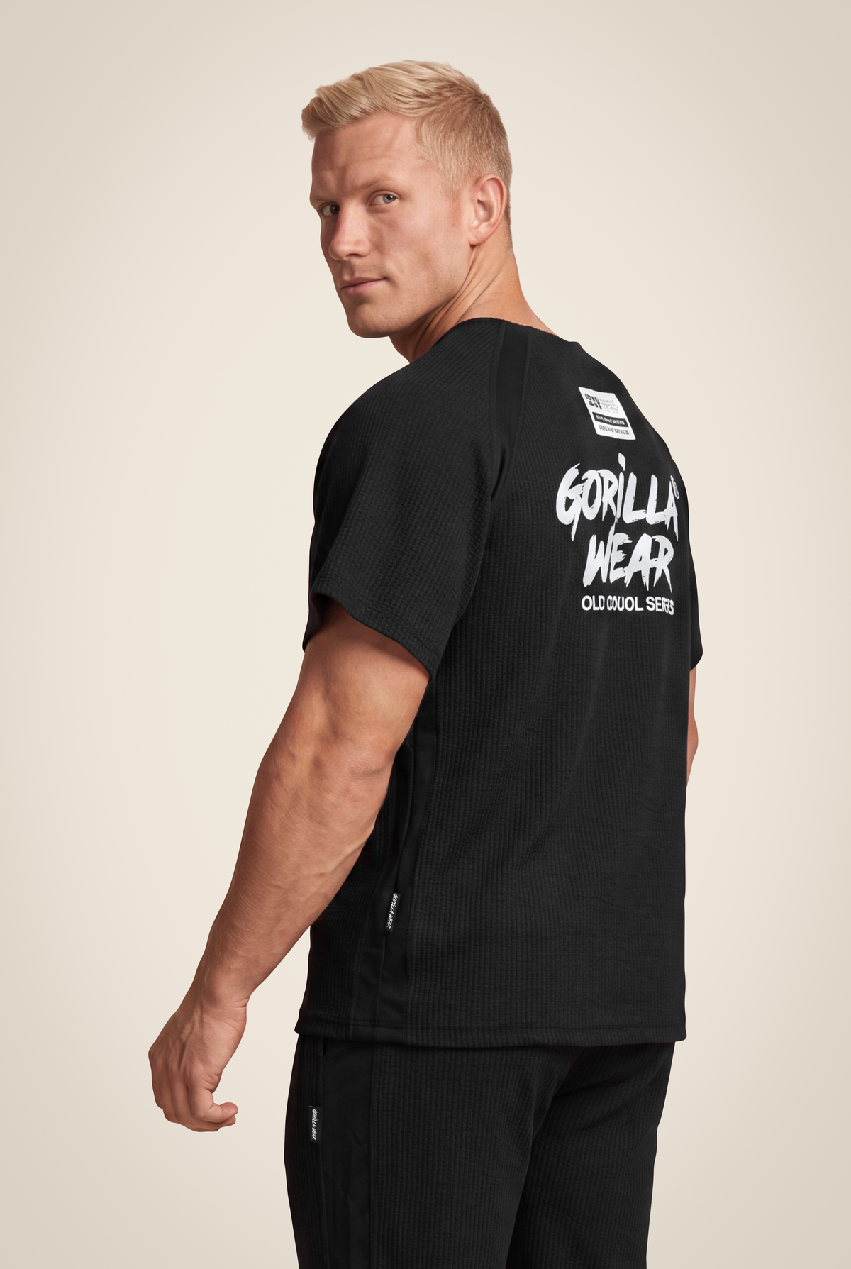 Gorilla Wear Augustine Old School Workout Top T-Shirt & Tops Black