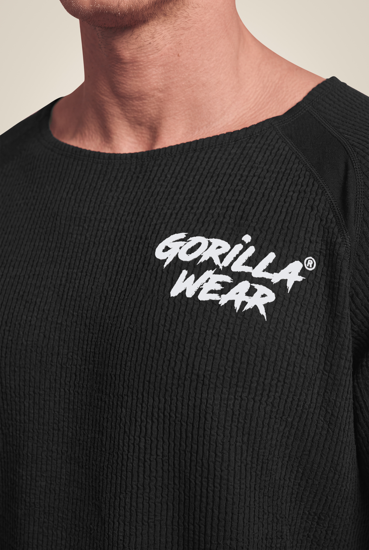 Gorilla Wear Augustine Old School Workout Top T-Shirt & Tops Black