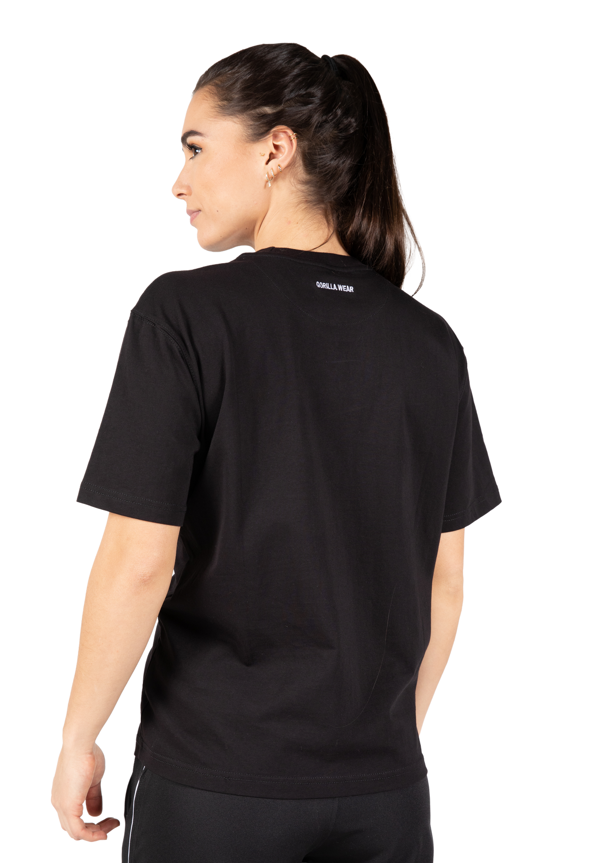 Gorilla Wear Bixby Oversized T-Shirt T-Shirt & Tops Black