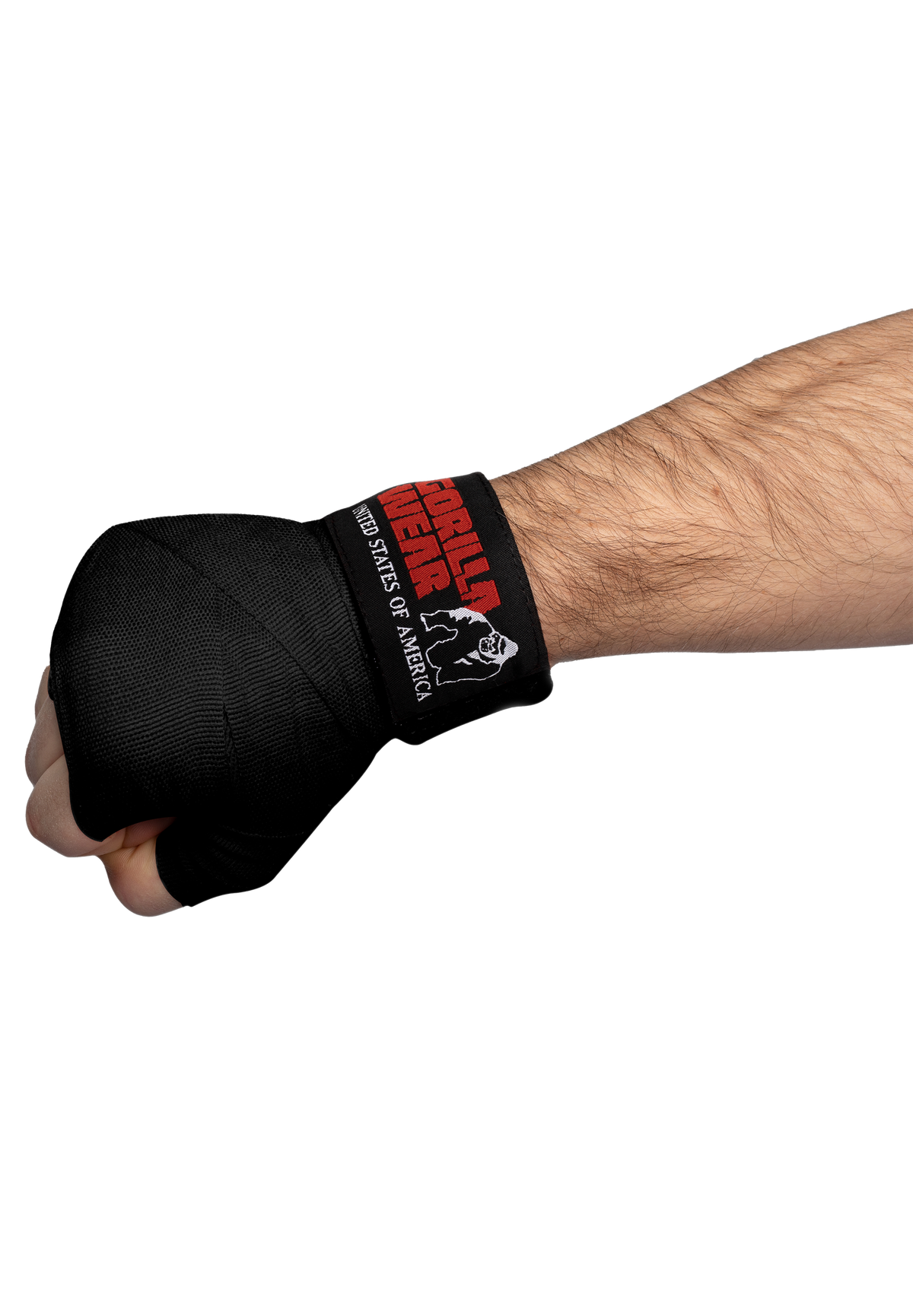 Gorilla Wear Boxing Hand Wraps Fight Gear Black