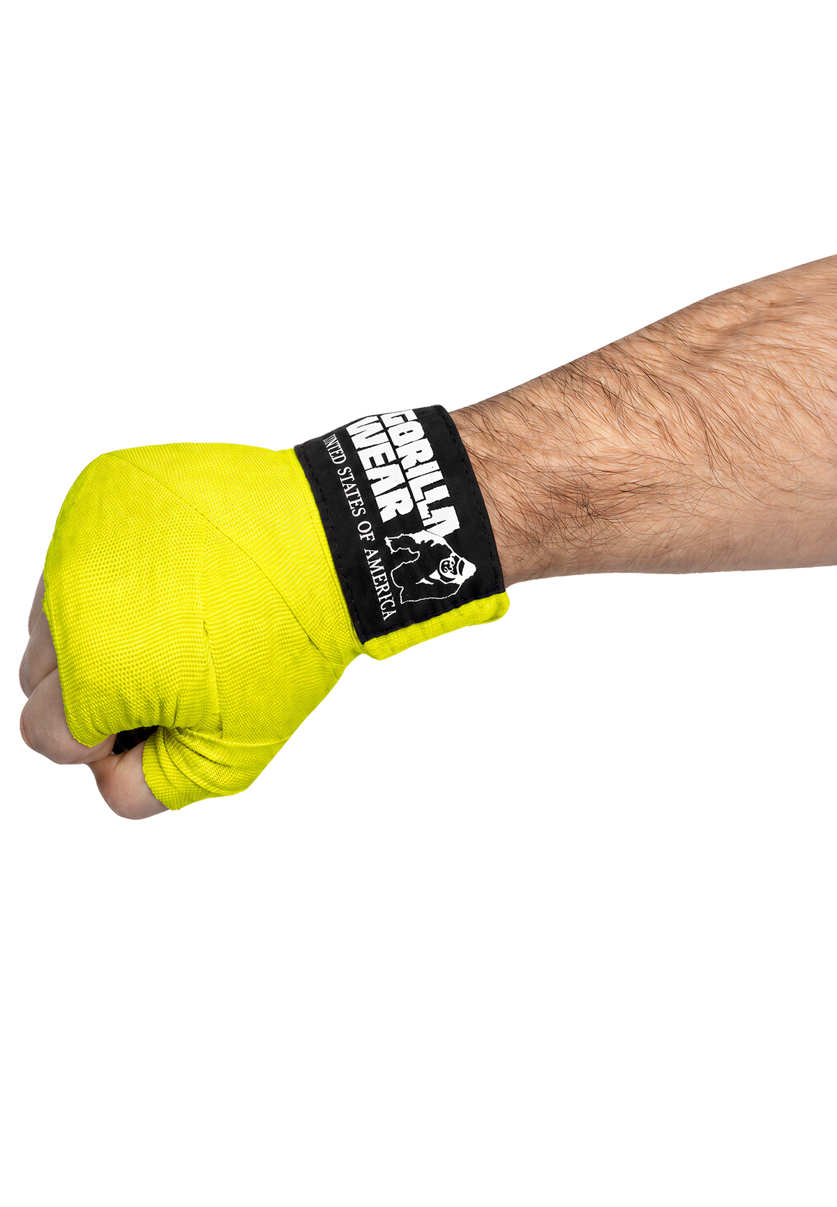 Gorilla Wear Boxing Hand Wraps Fight Gear Yellow