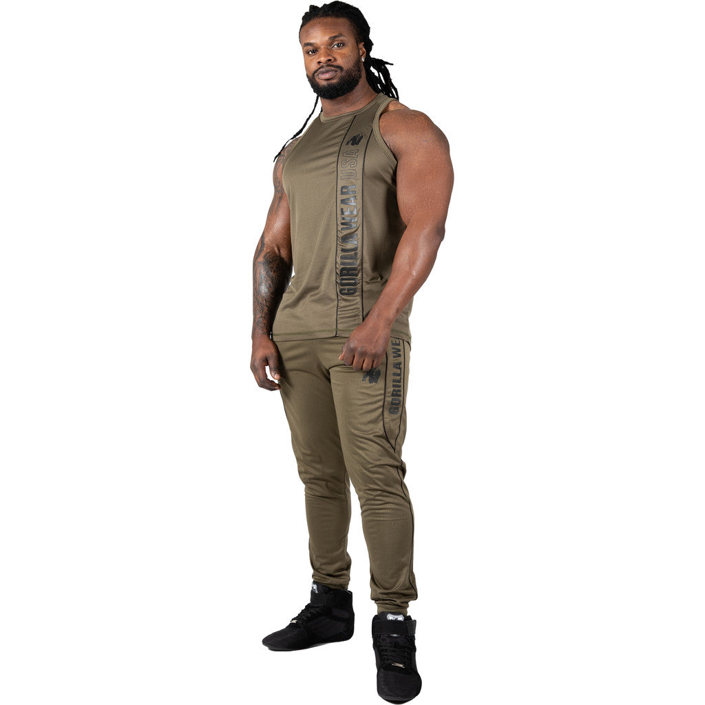 Gorilla Wear Branson Tank Top Tank Top Army Green/Black