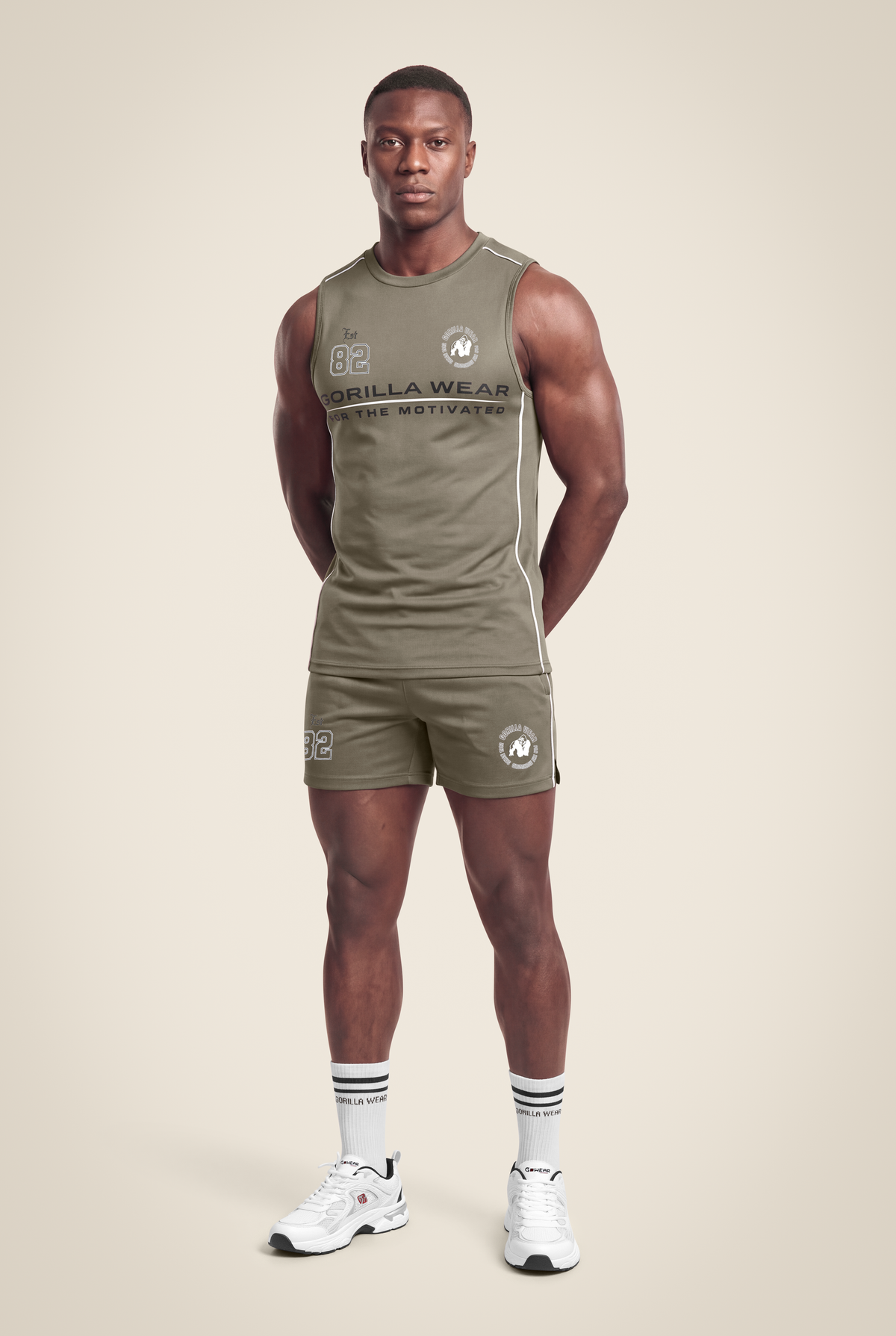 Gorilla Wear Broxton Tank Top Tank Top Army Green