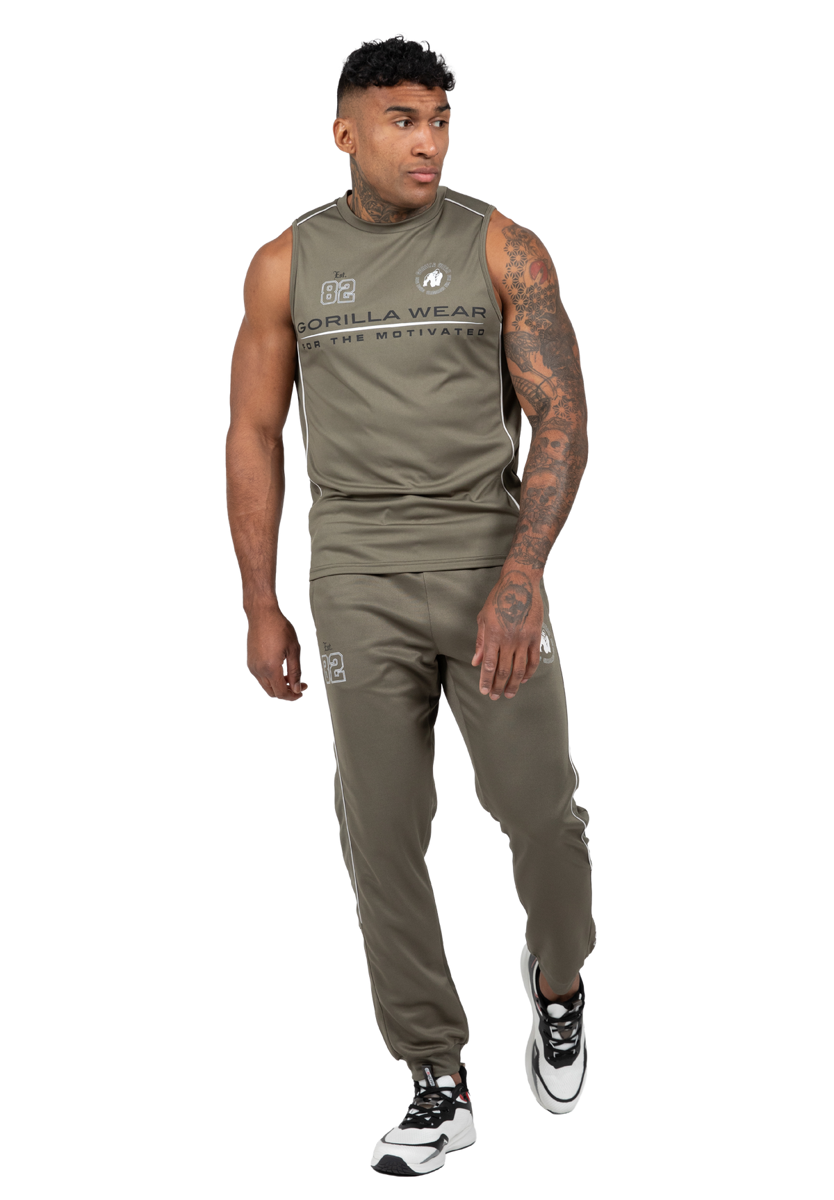 Gorilla Wear Broxton Tank Top Tank Top Army Green