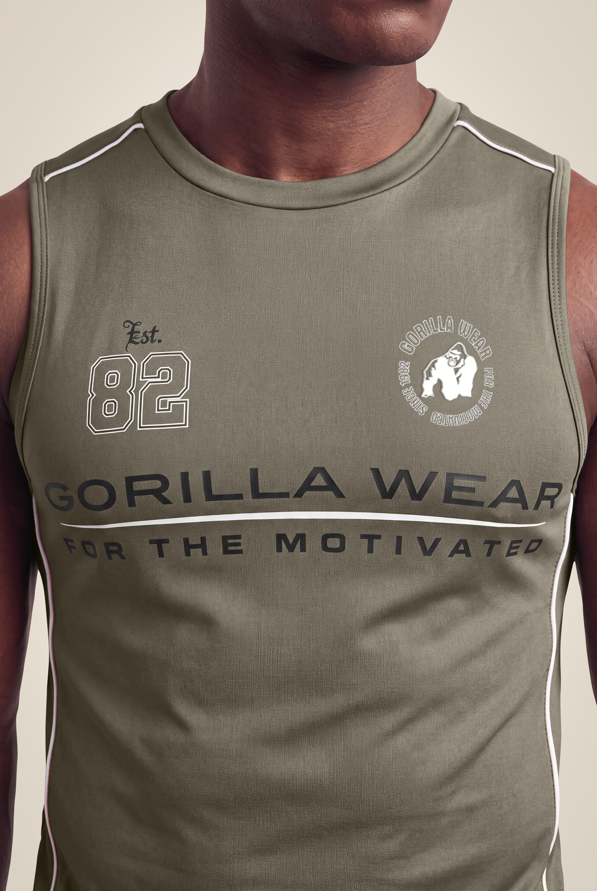 Gorilla Wear Broxton Tank Top Tank Top Army Green