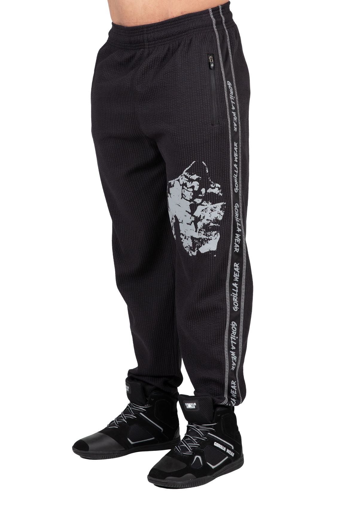 Gorilla Wear Buffalo Old School Workout Pants Pants Black/Gray