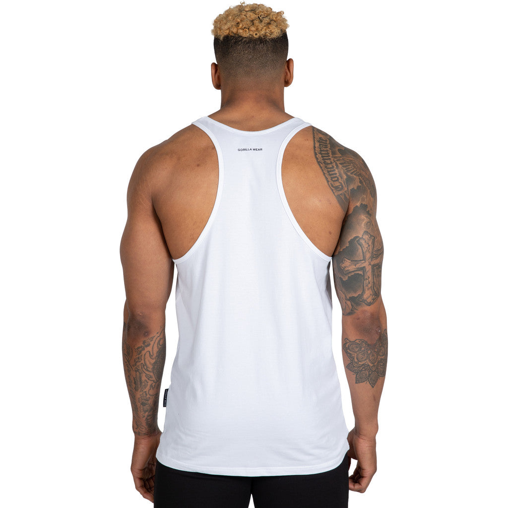Gorilla Wear Carter Stretch Tank Top Tank Top White