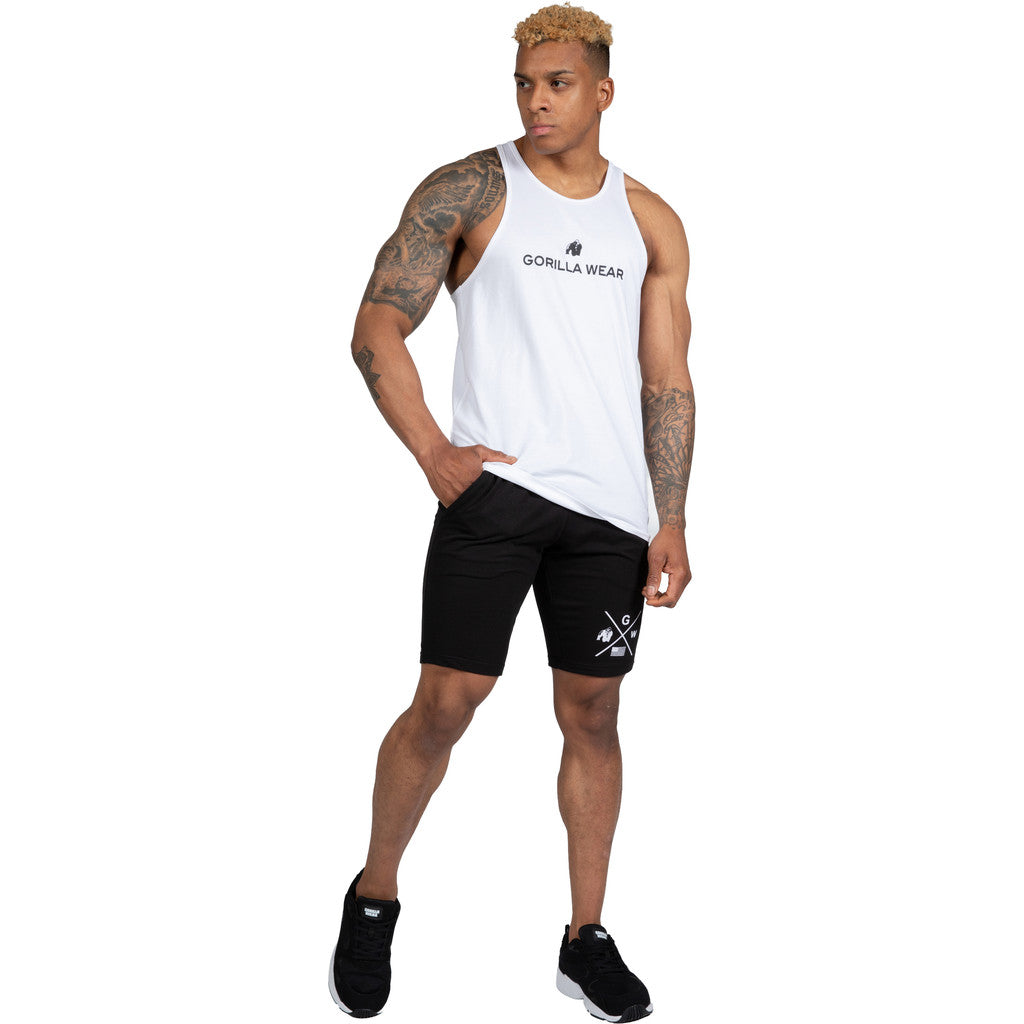 Gorilla Wear Carter Stretch Tank Top Tank Top White