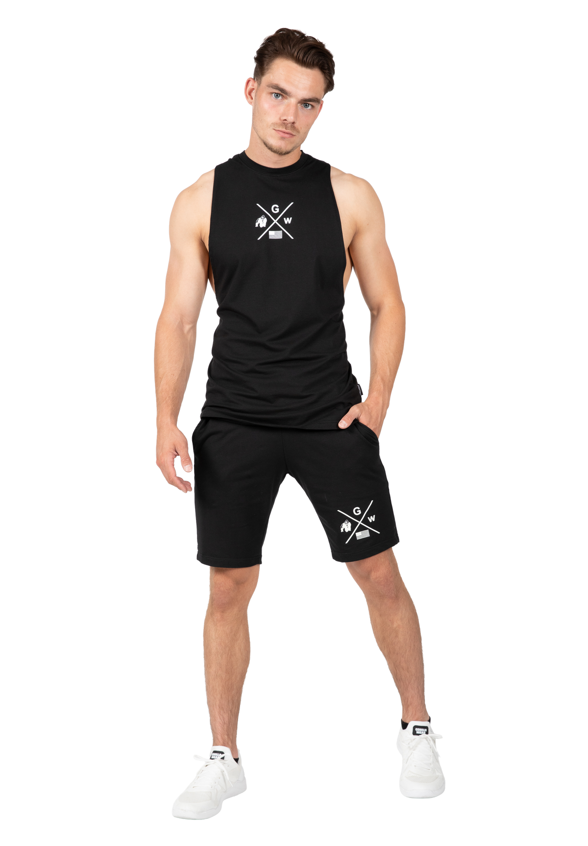 Gorilla Wear Cisco Shorts Shorts Black/White