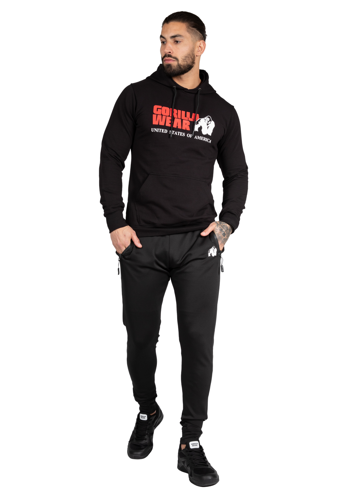 Gorilla Wear Classic Hoodie Hoodie & Sweatshirt Black