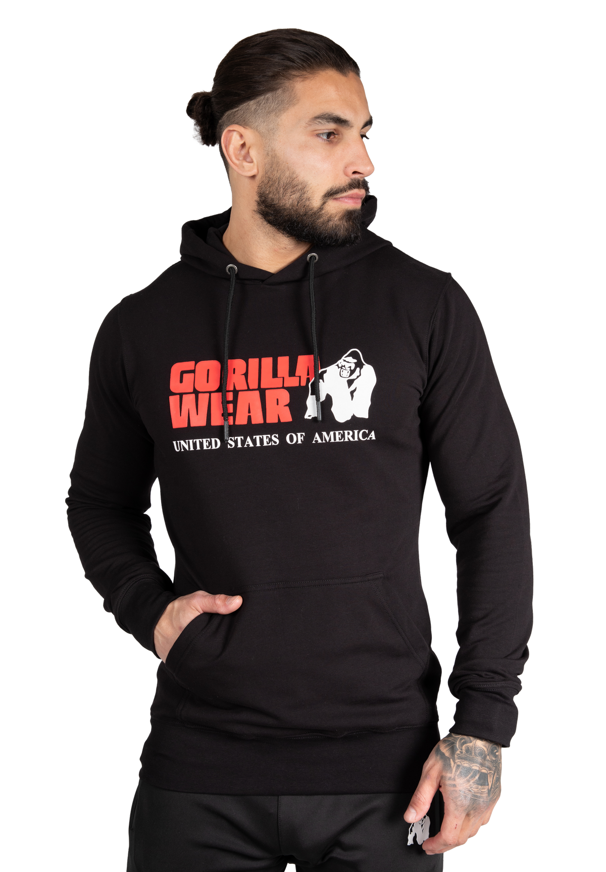 Gorilla Wear Classic Hoodie Hoodie & Sweatshirt Black