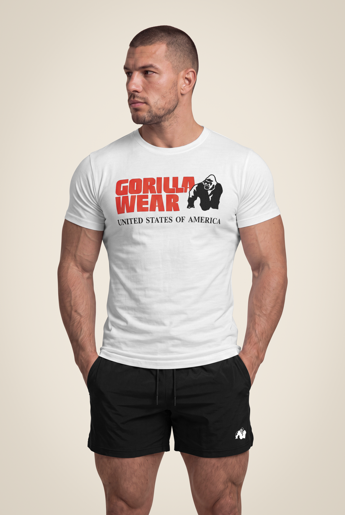 Gorilla Wear Classic T-Shirt T-Shirt & Tops White