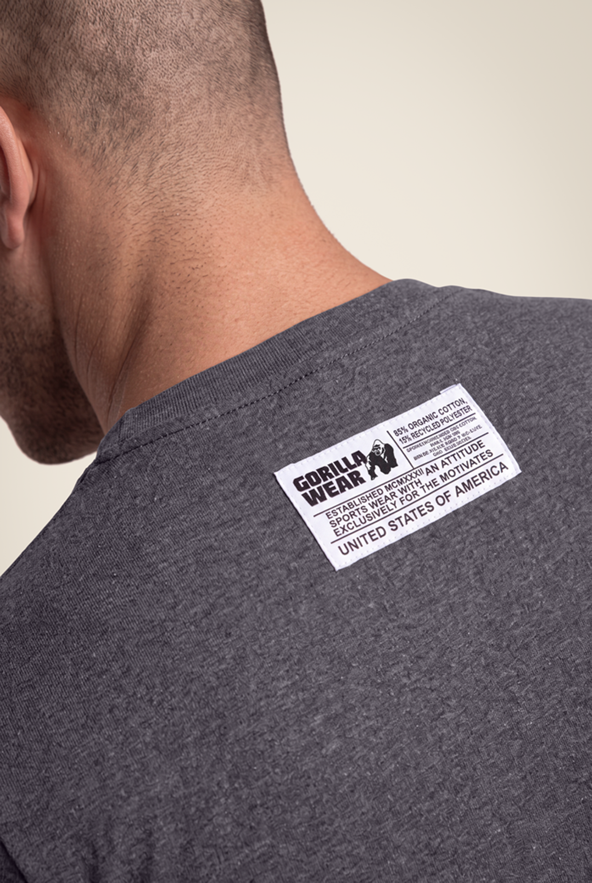 Gorilla Wear Classic T-Shirt T-Shirt & Tops Dark Gray