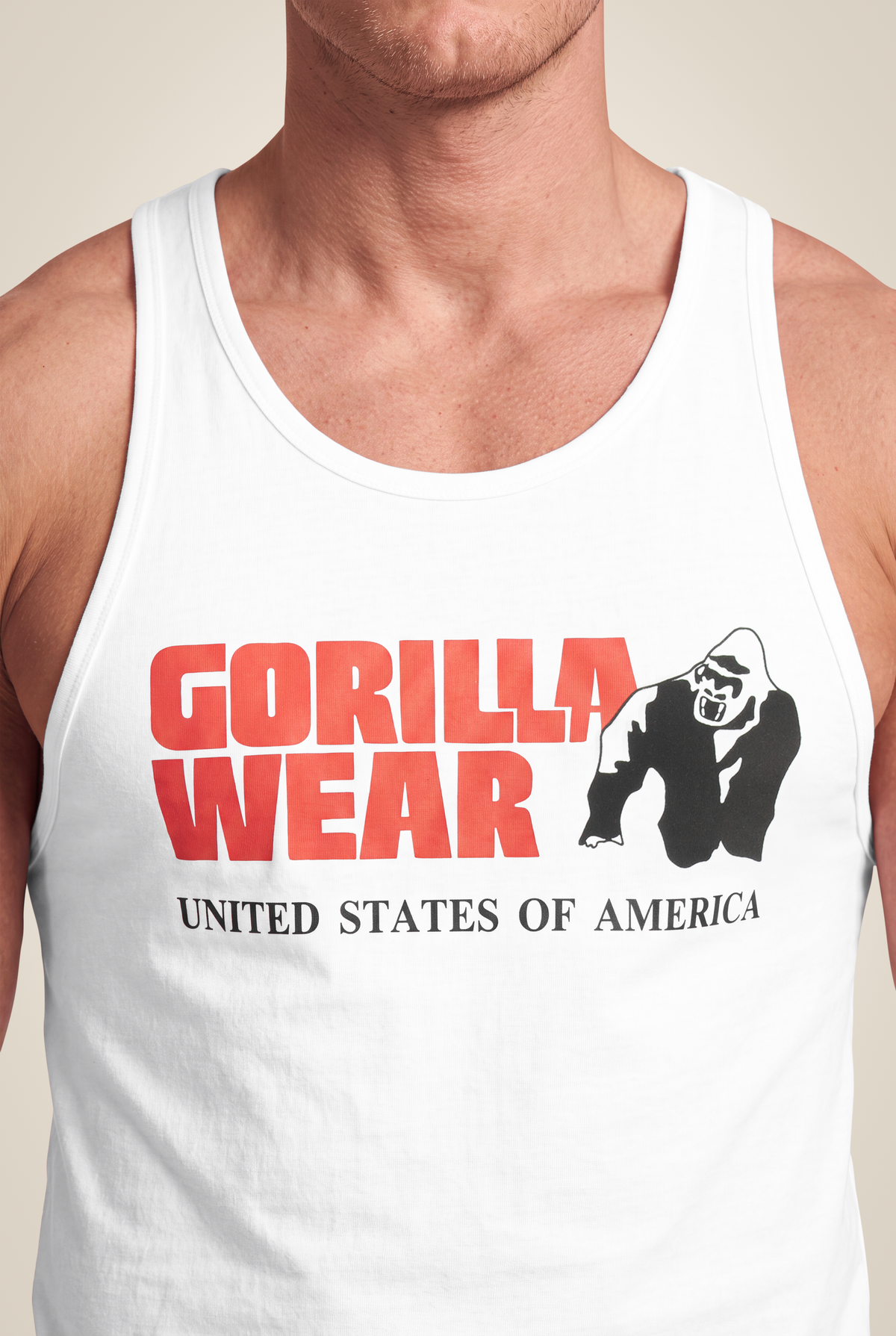 Gorilla Wear Classic Tank Top Tank Top White