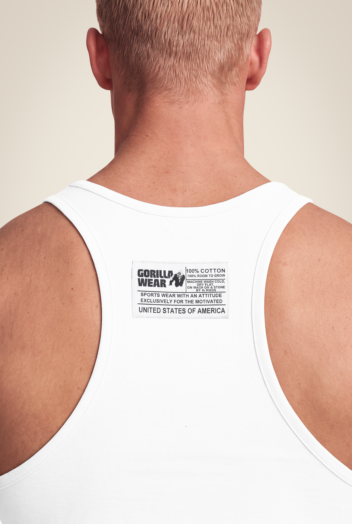 Gorilla Wear Classic Tank Top Tank Top White