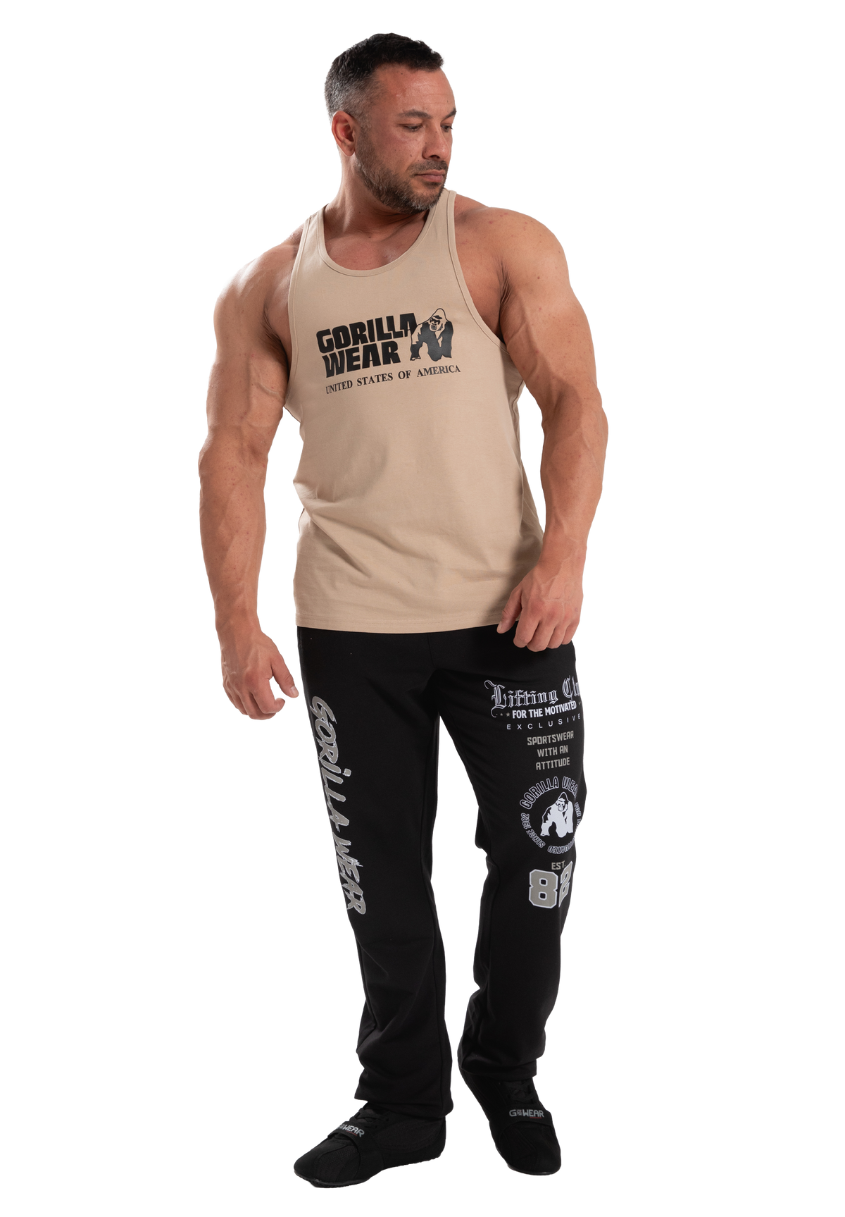 Gorilla Wear Classic Tank Top Tank Top Light Brown