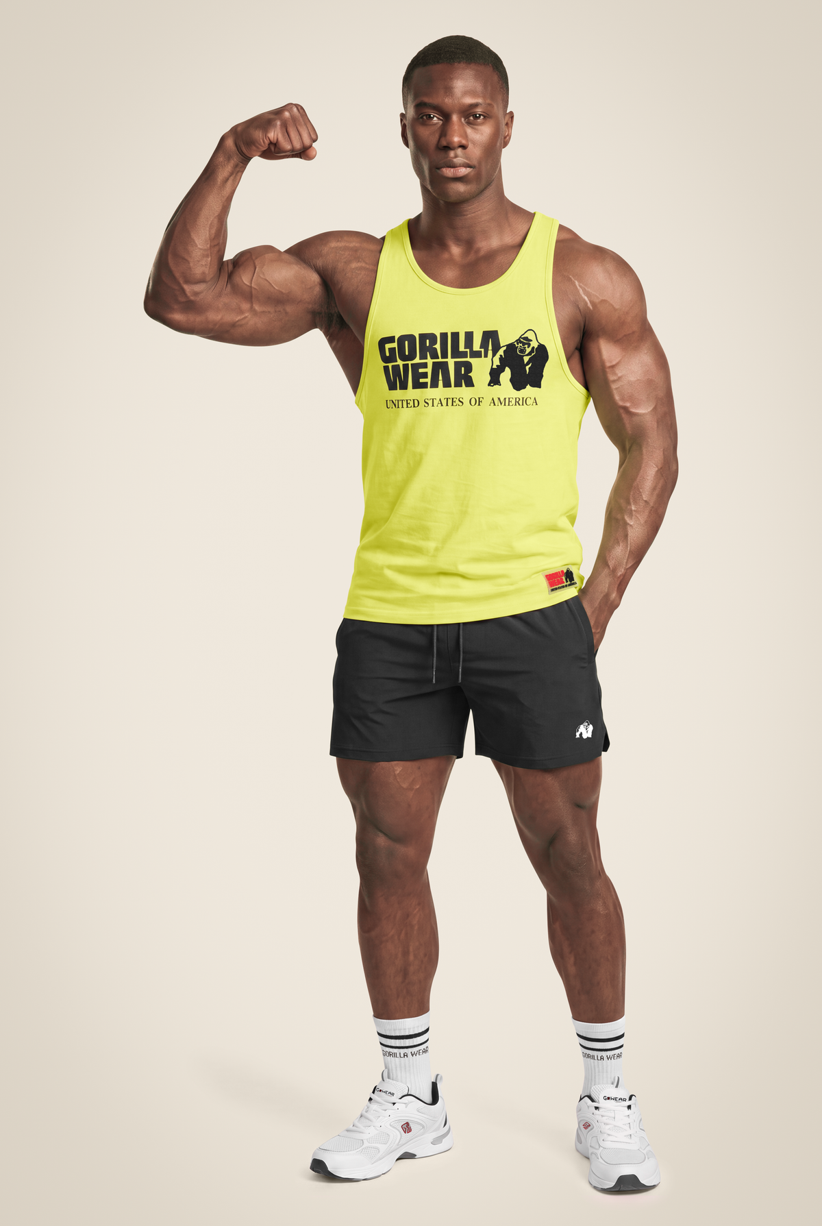 Gorilla Wear Classic Tank Top Tank Top Wild Lime