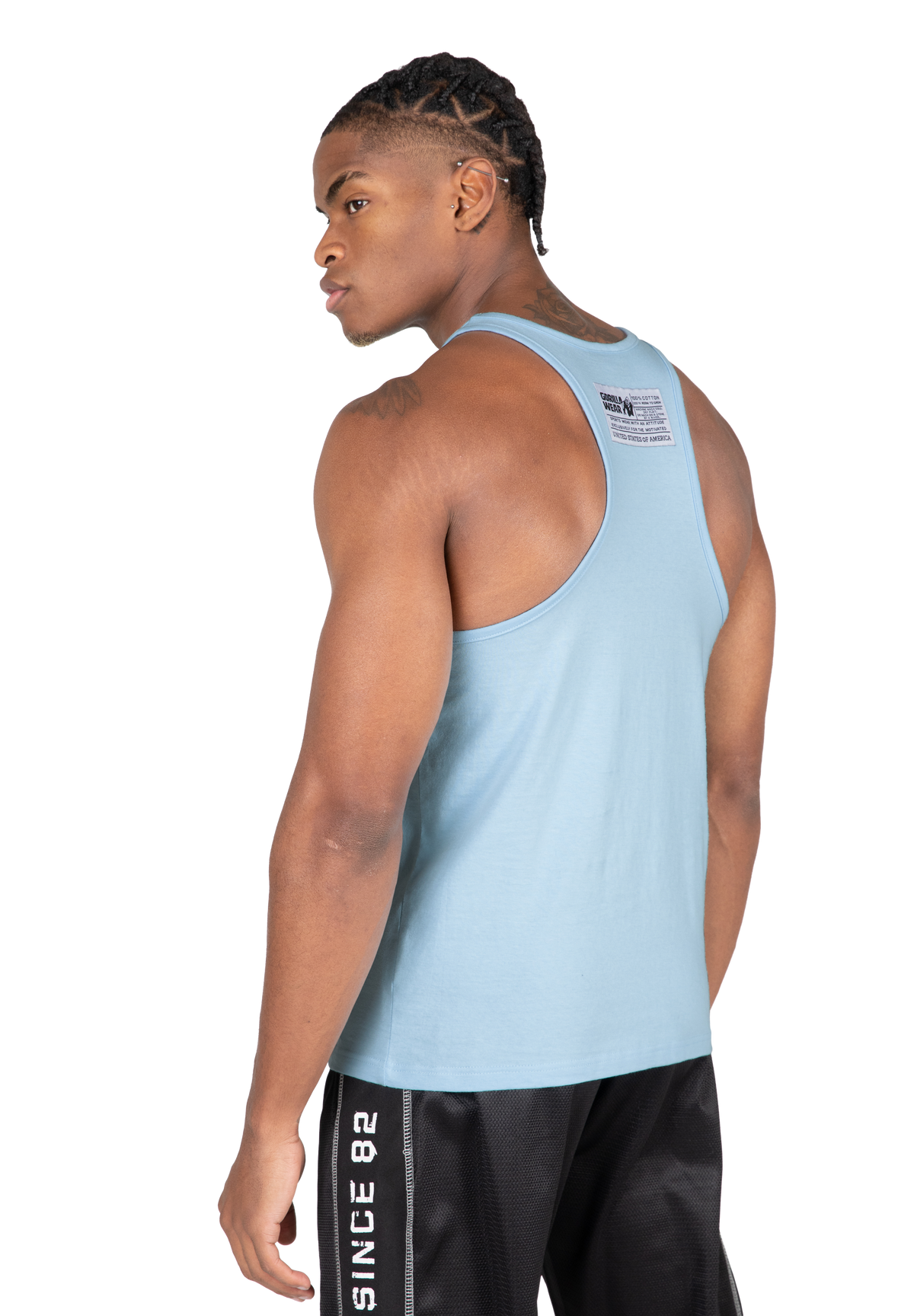 Gorilla Wear Classic Tank Top Tank Top Light Blue