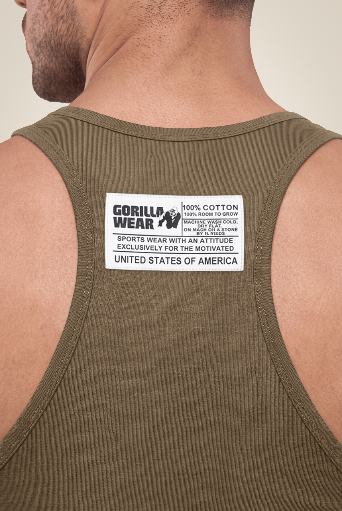 Gorilla Wear Classic Tank Top Tank Top Army Green