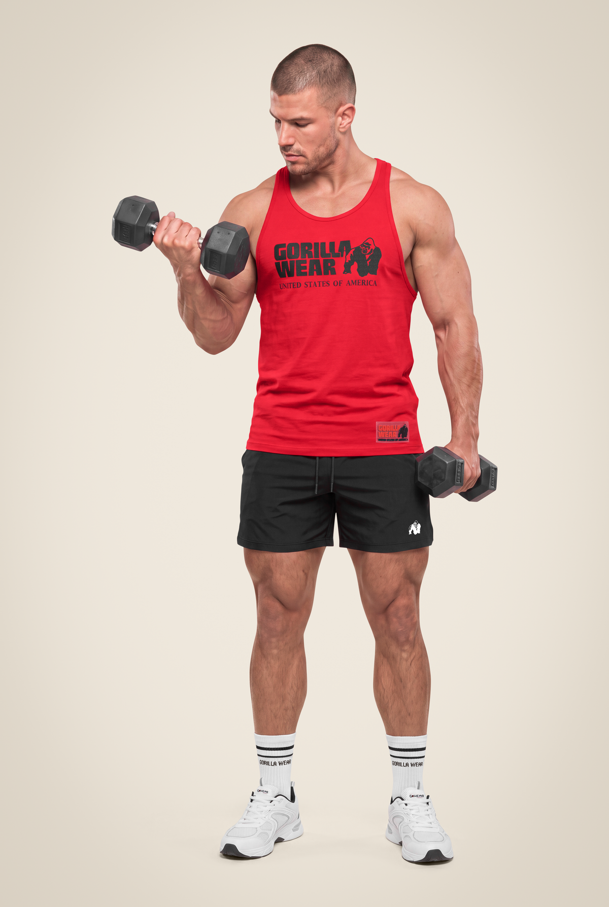 Gorilla Wear Classic Tank Top Tank Top Red