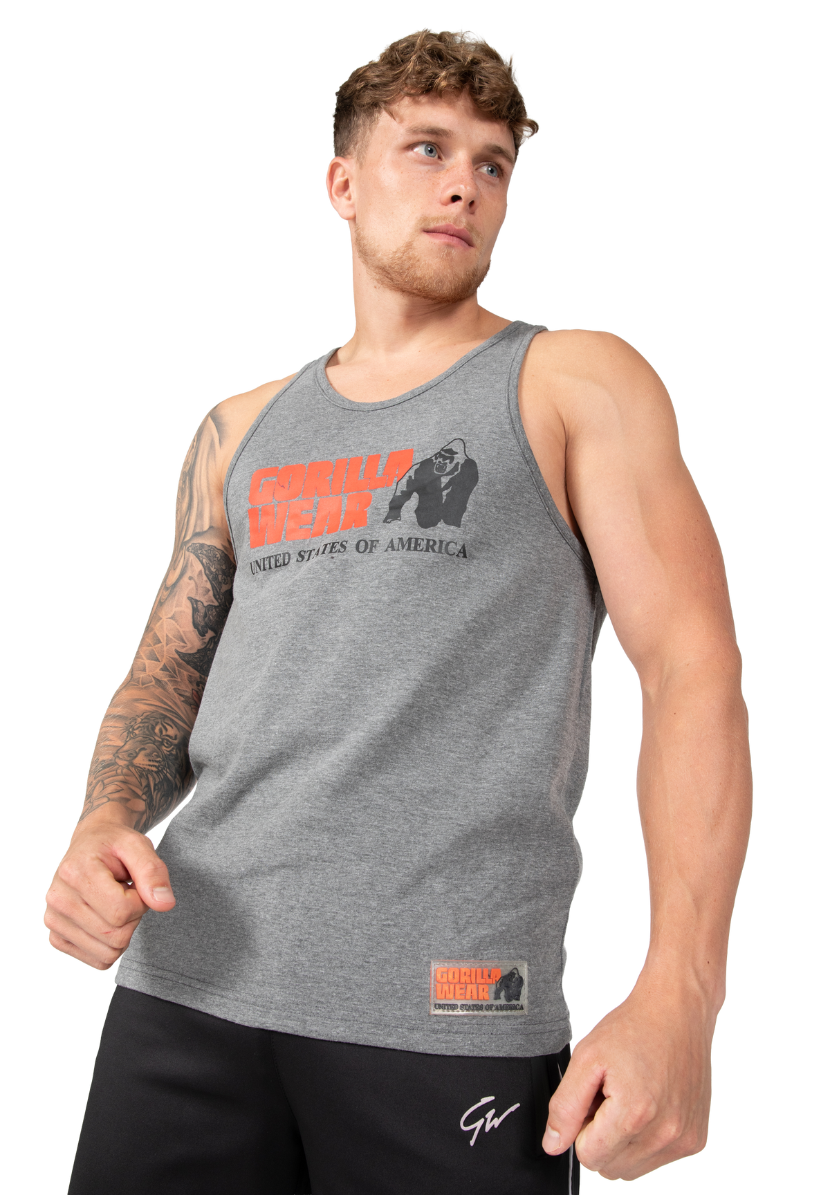 Gorilla Wear Classic Tank Top Tank Top Gray