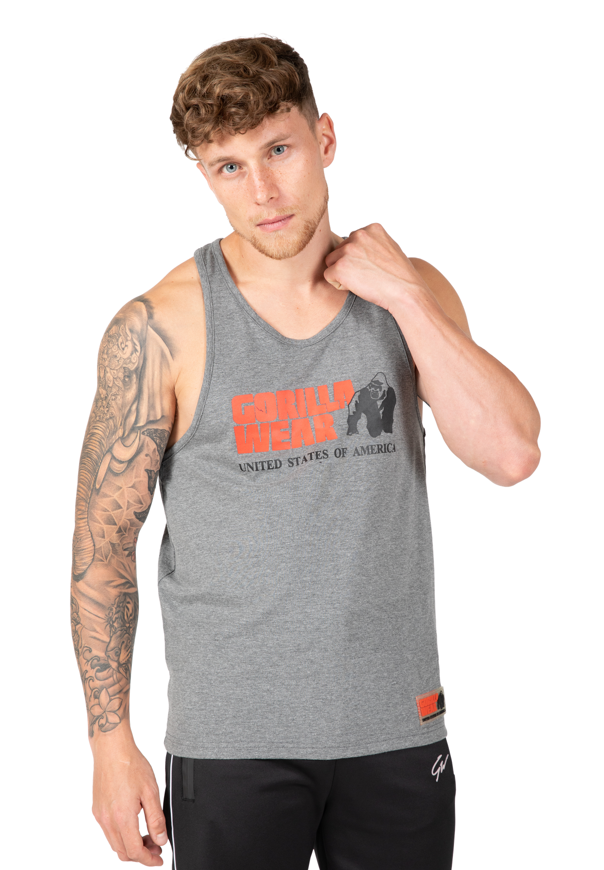 Gorilla Wear Classic Tank Top Tank Top Gray