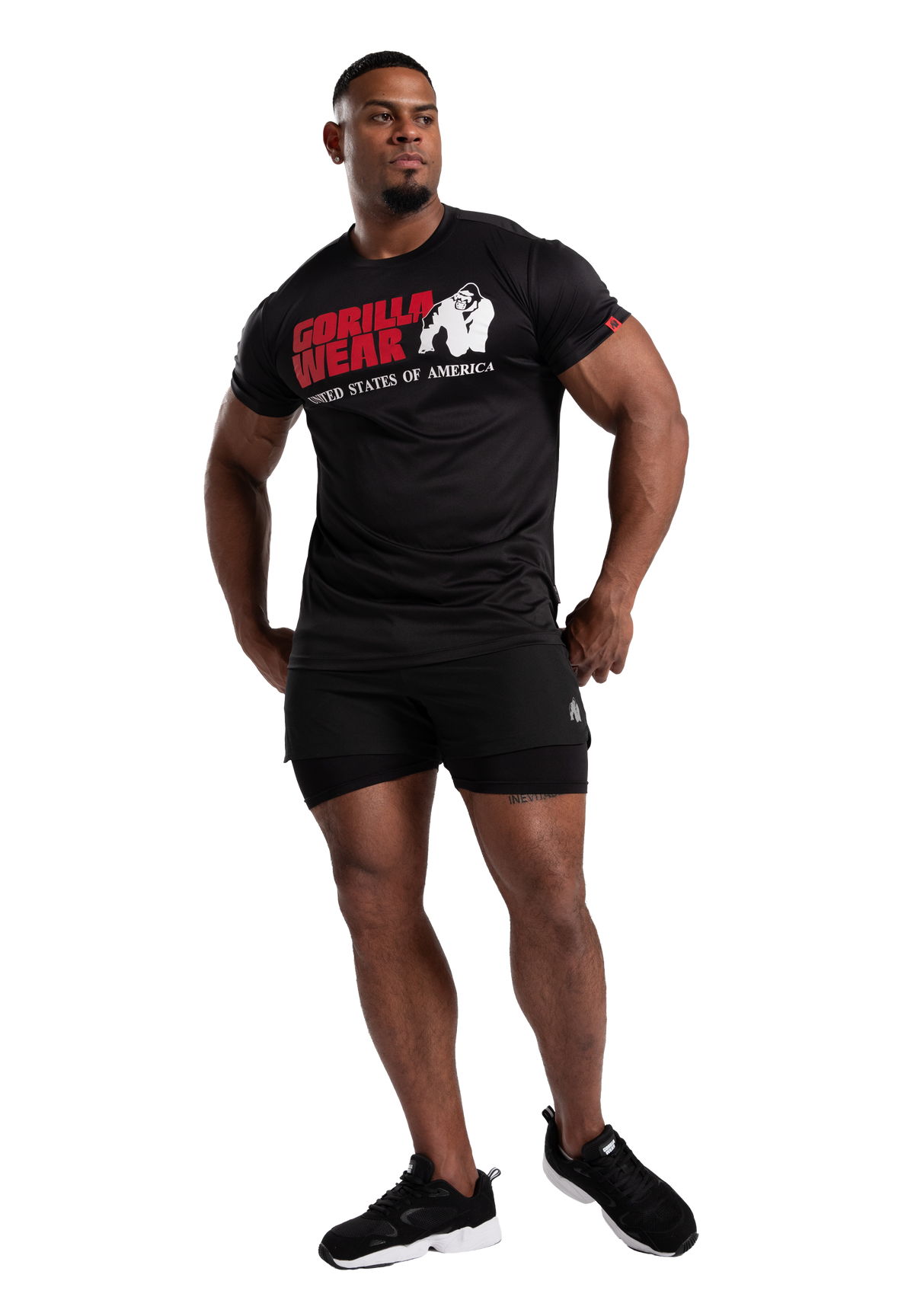 Gorilla Wear Classic Training T-Shirt T-Shirt & Tops Black