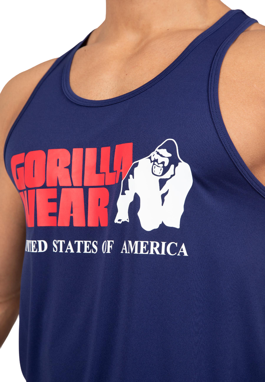 Gorilla Wear Classic Training Tank Top Tank Top Navy