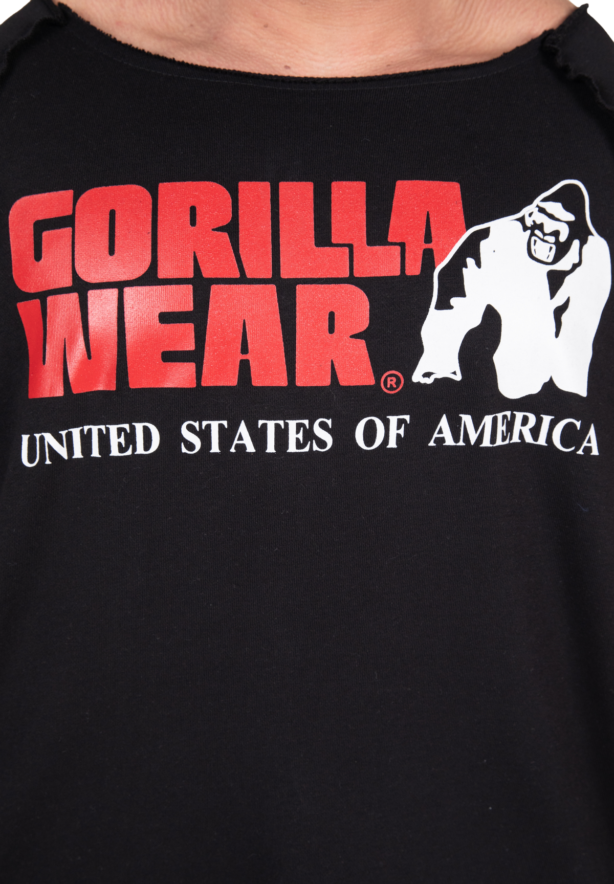 Gorilla Wear Classic Workout Top T-Shirt & Tops Black