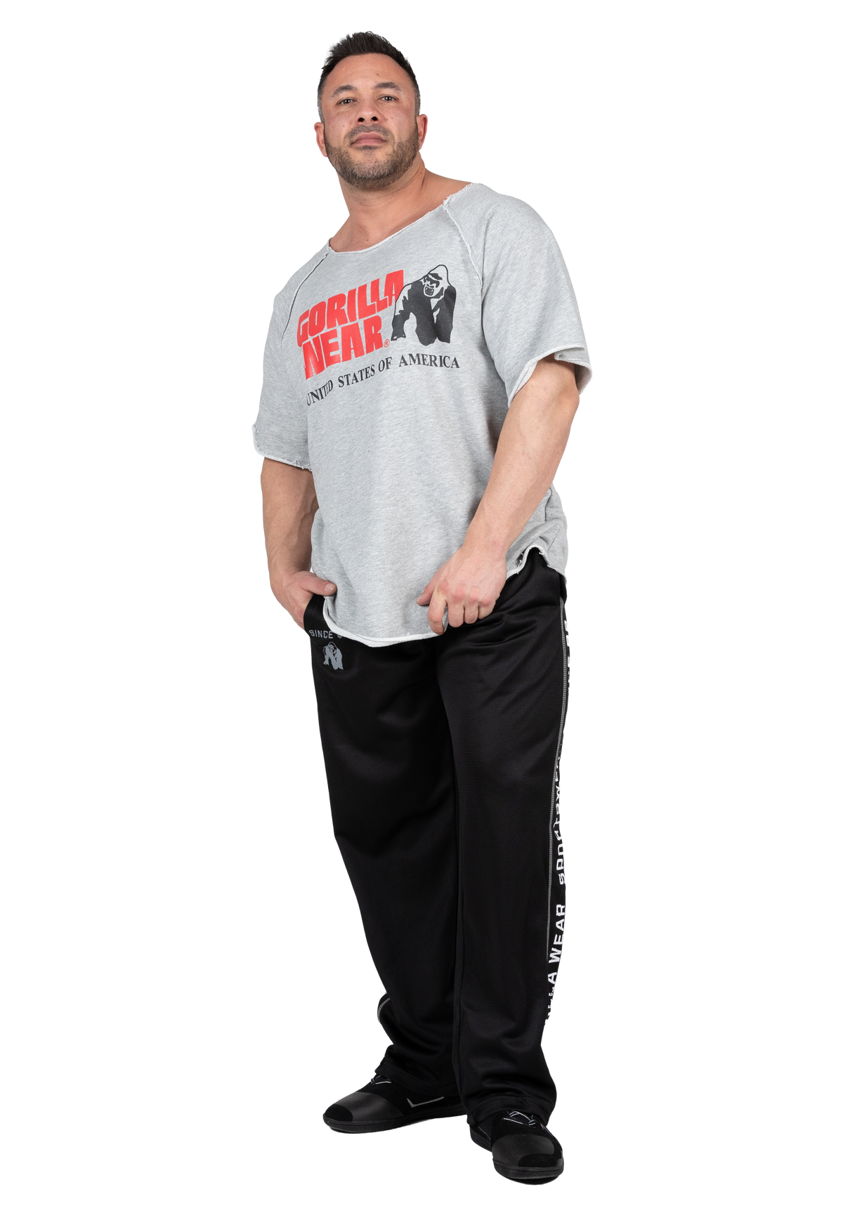 Gorilla Wear Classic Workout Top T-Shirt & Tops Gray