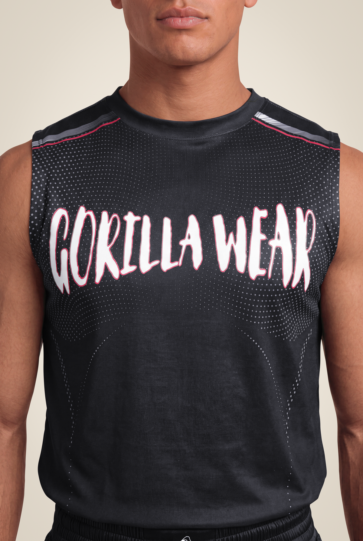 Gorilla Wear Clayton Tank Top Tank Top Black/Red