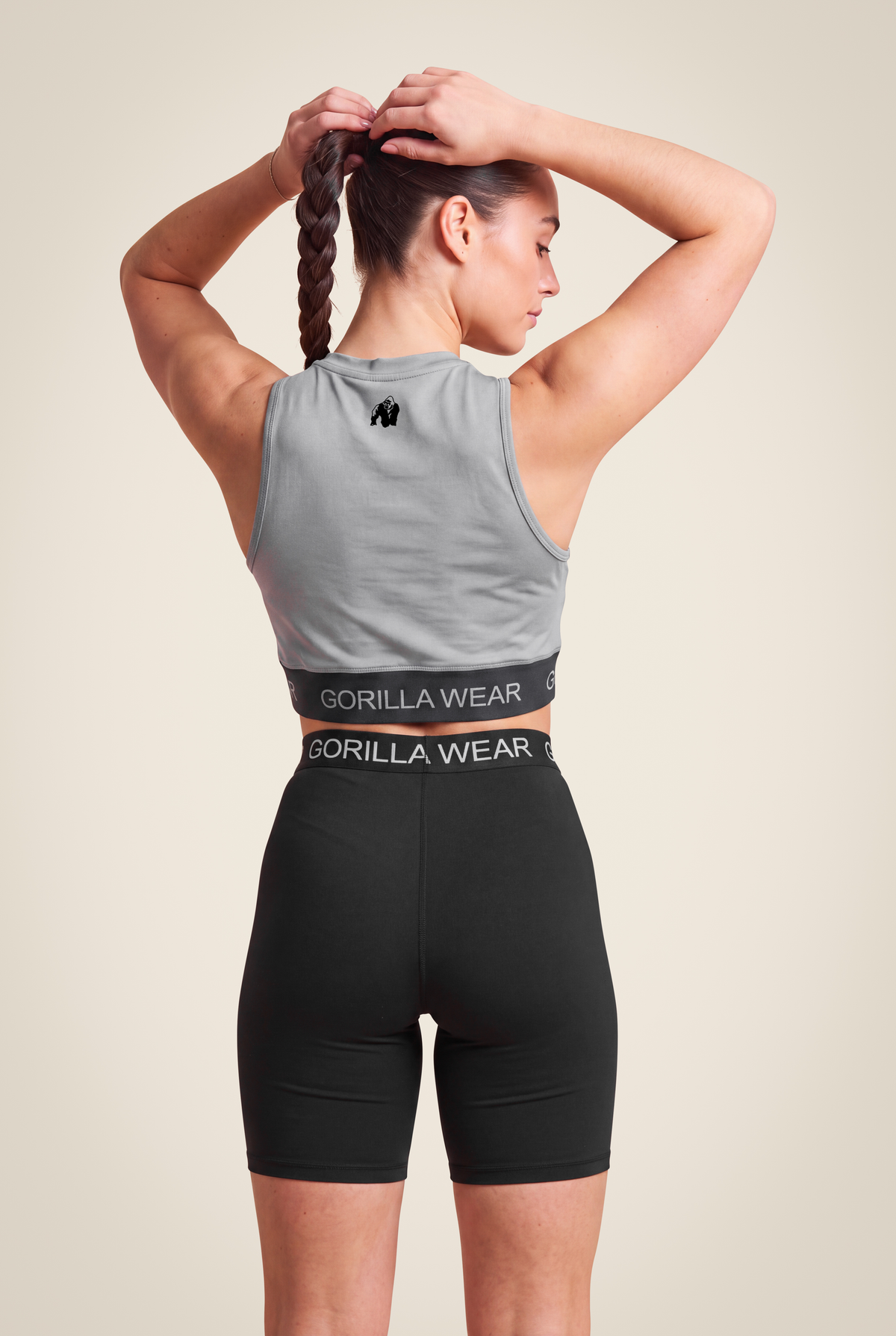 Gorilla Wear Colby Cropped Tank Top Tank Top Gray