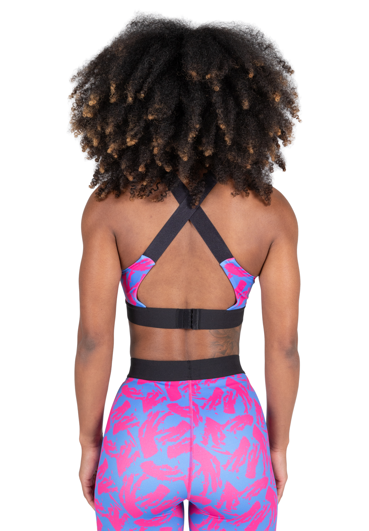 Gorilla Wear Colby Sports Bra Sports Bra Blue/Pink