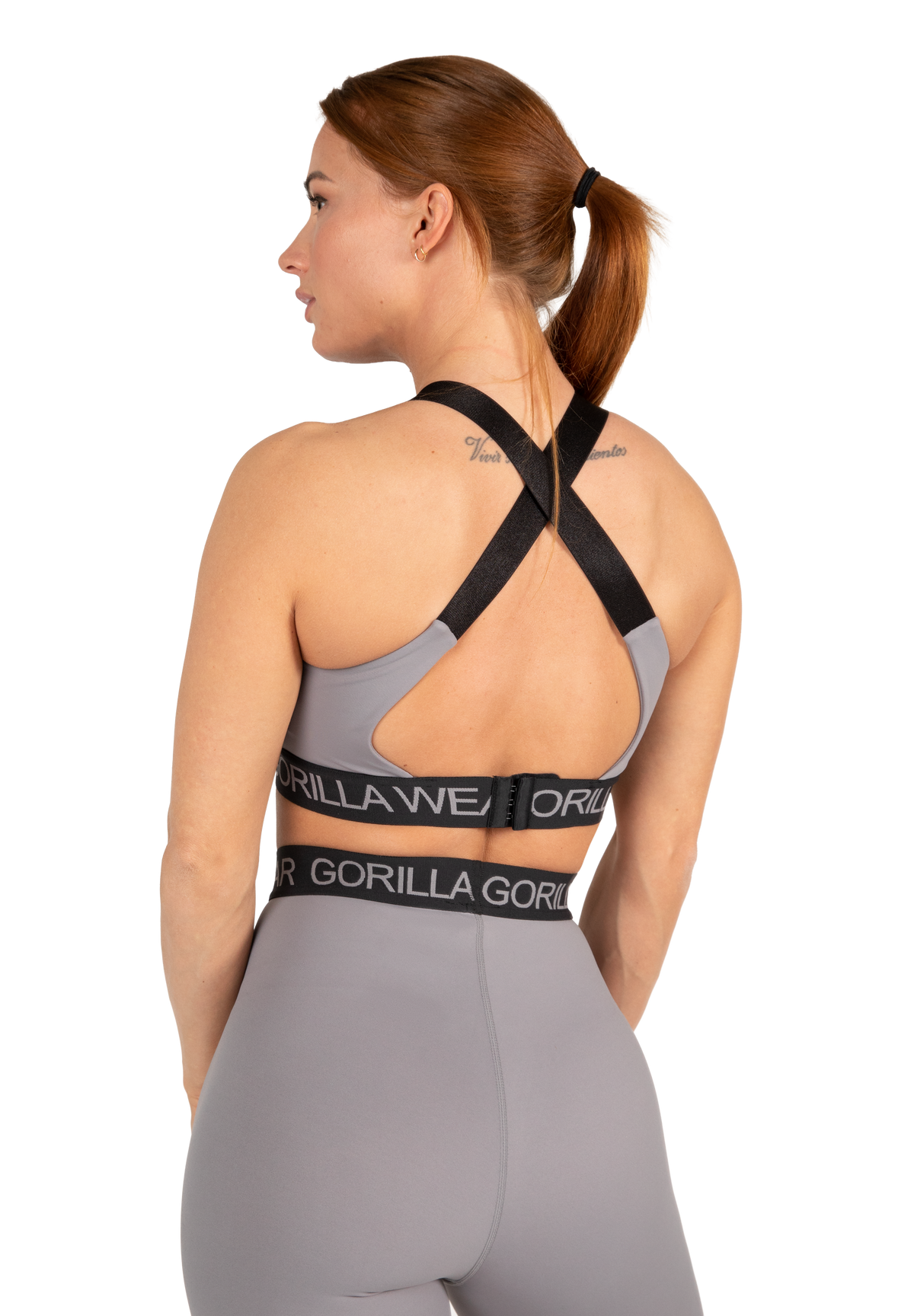 Gorilla Wear Colby Sports Bra Sports Bra Gray