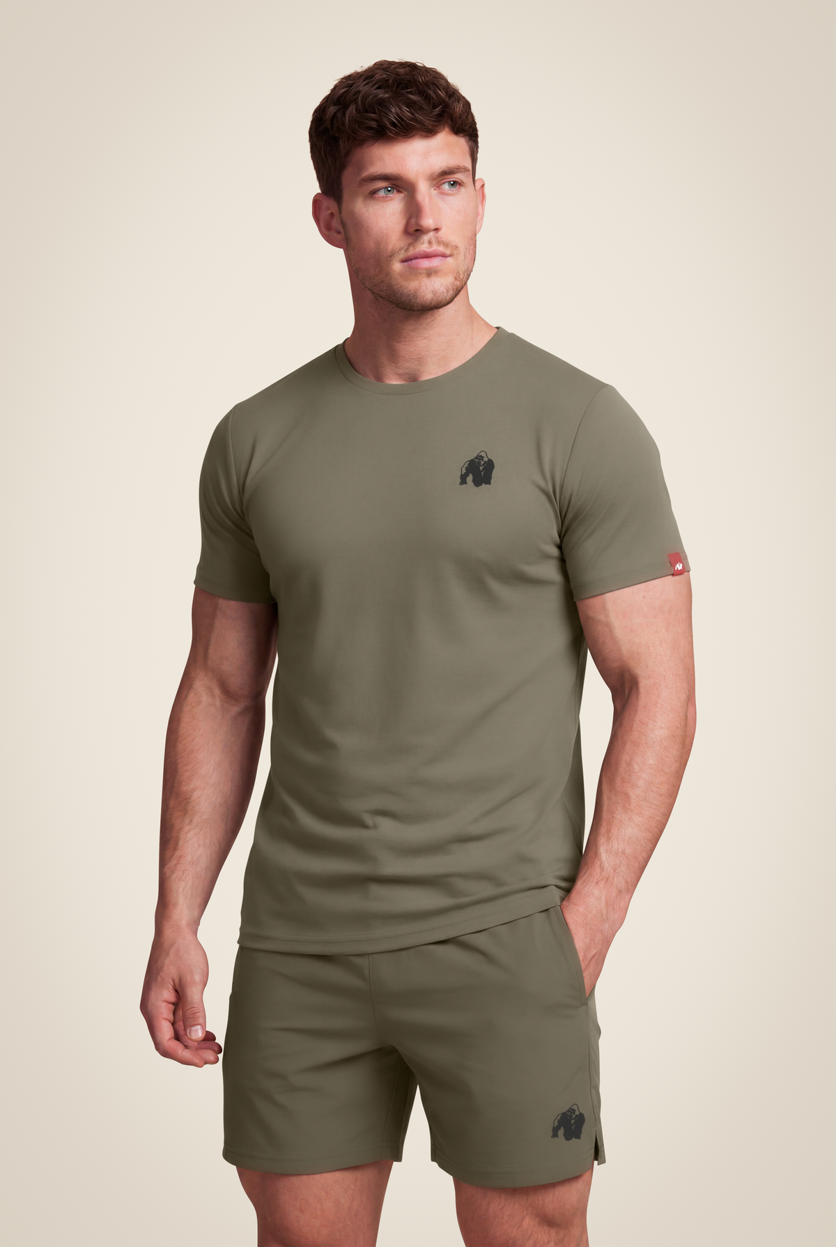 Gorilla Wear Colton T-Shirt T-Shirt & Tops Army Green