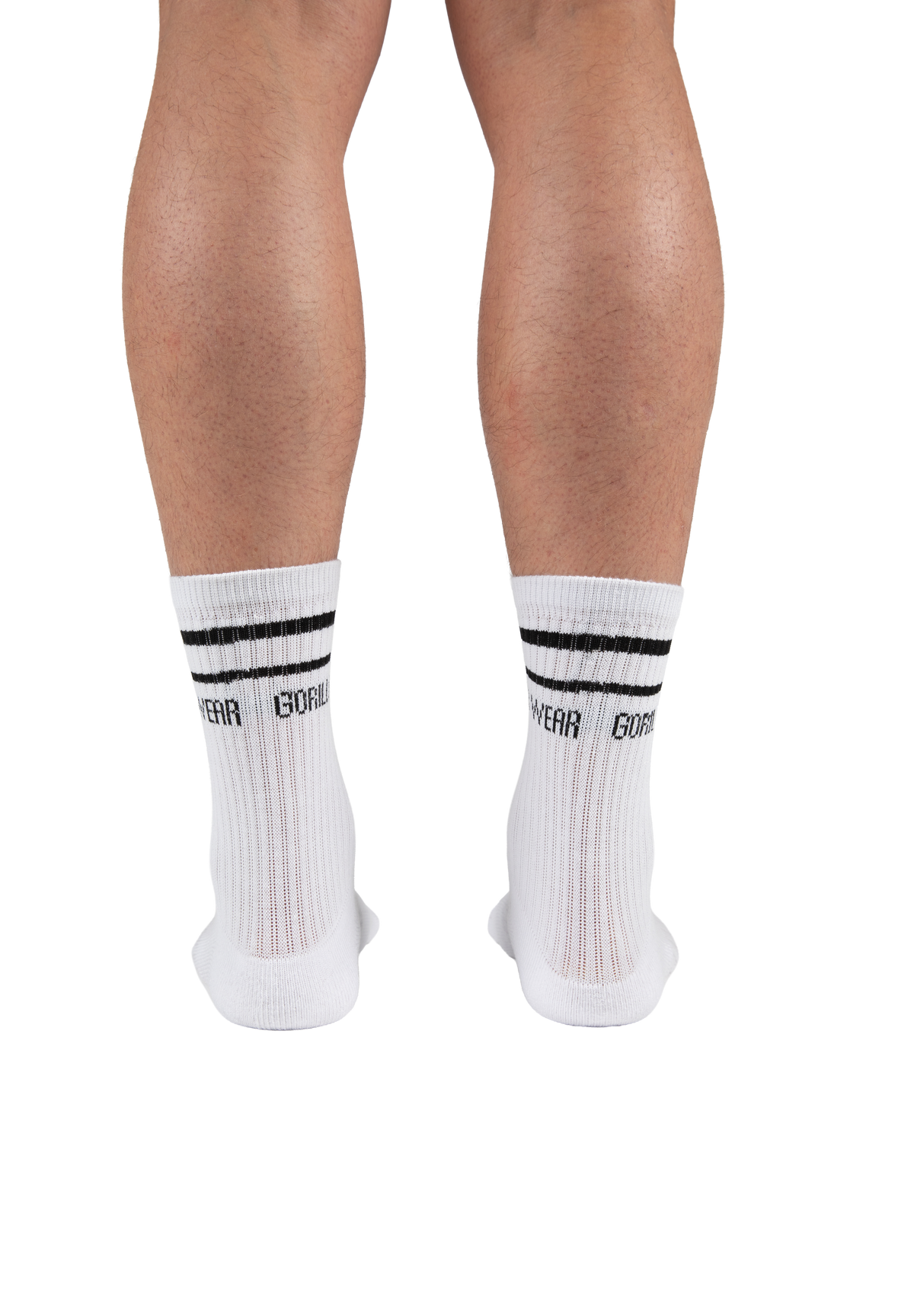 Gorilla Wear Crew Socks 2-Pack Socks White