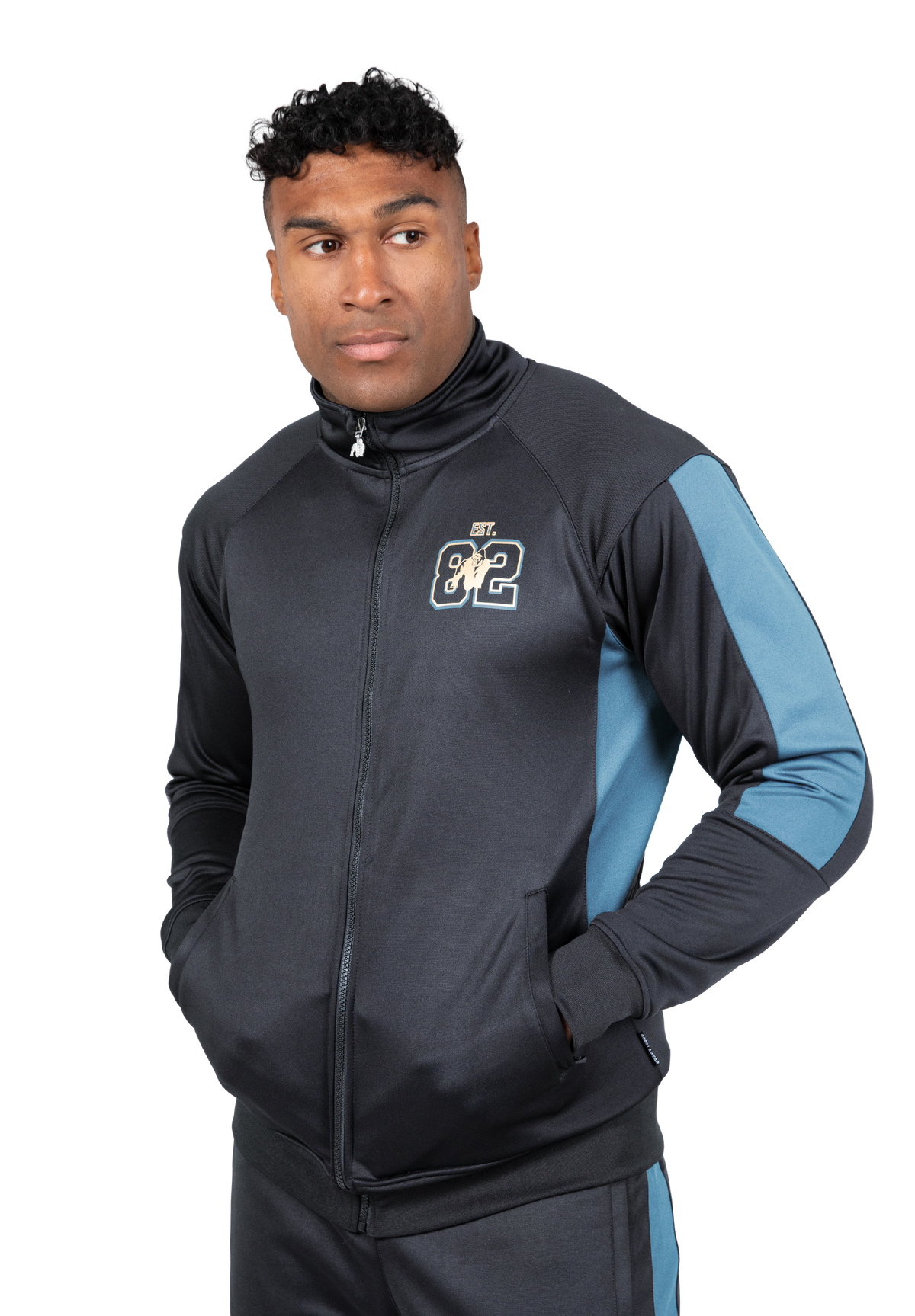 Gorilla Wear Devon Training Jacket Jacket Gray/Blue