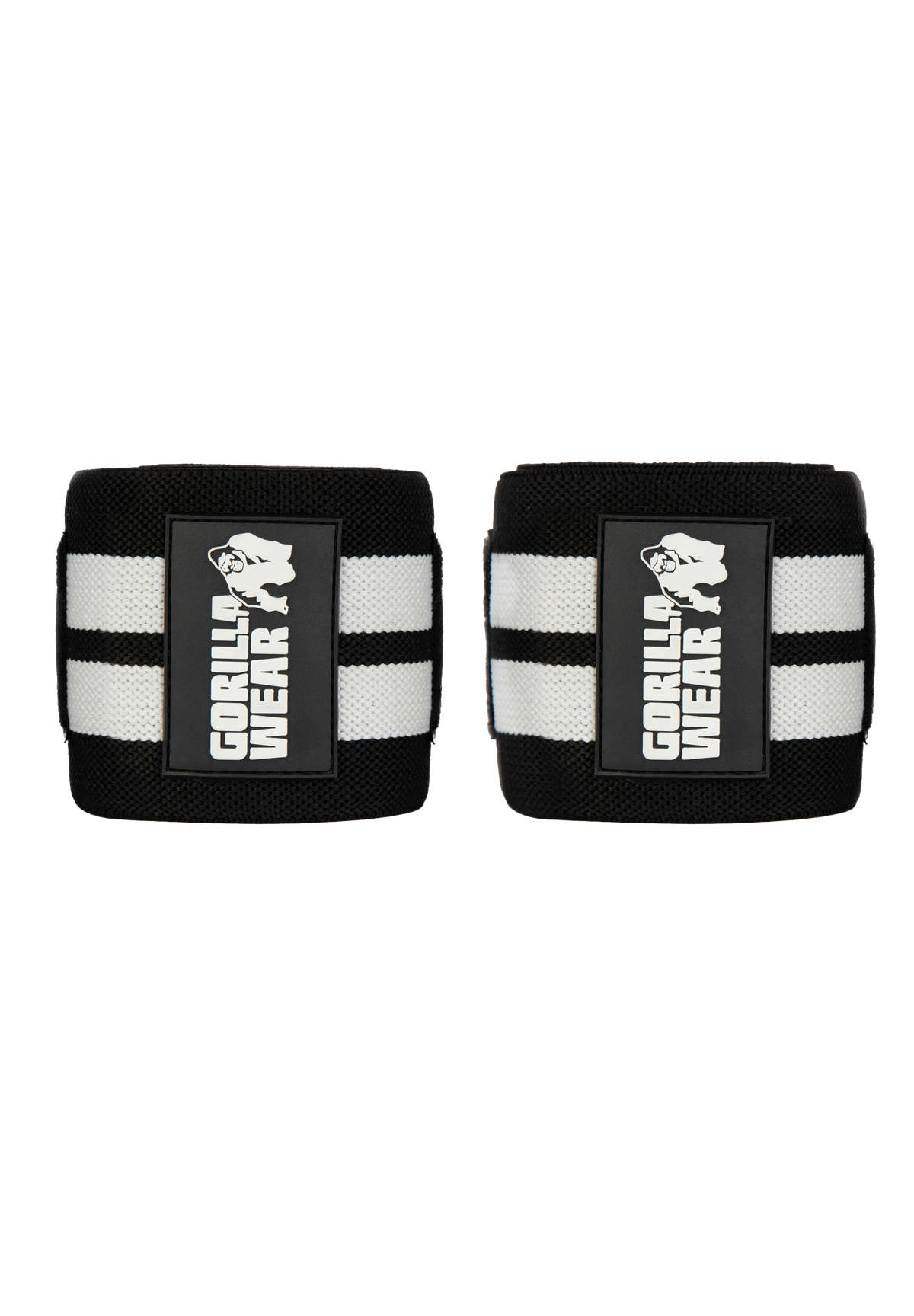 Gorilla Wear Elbow Wraps Lifting Straps & Wraps Black/White