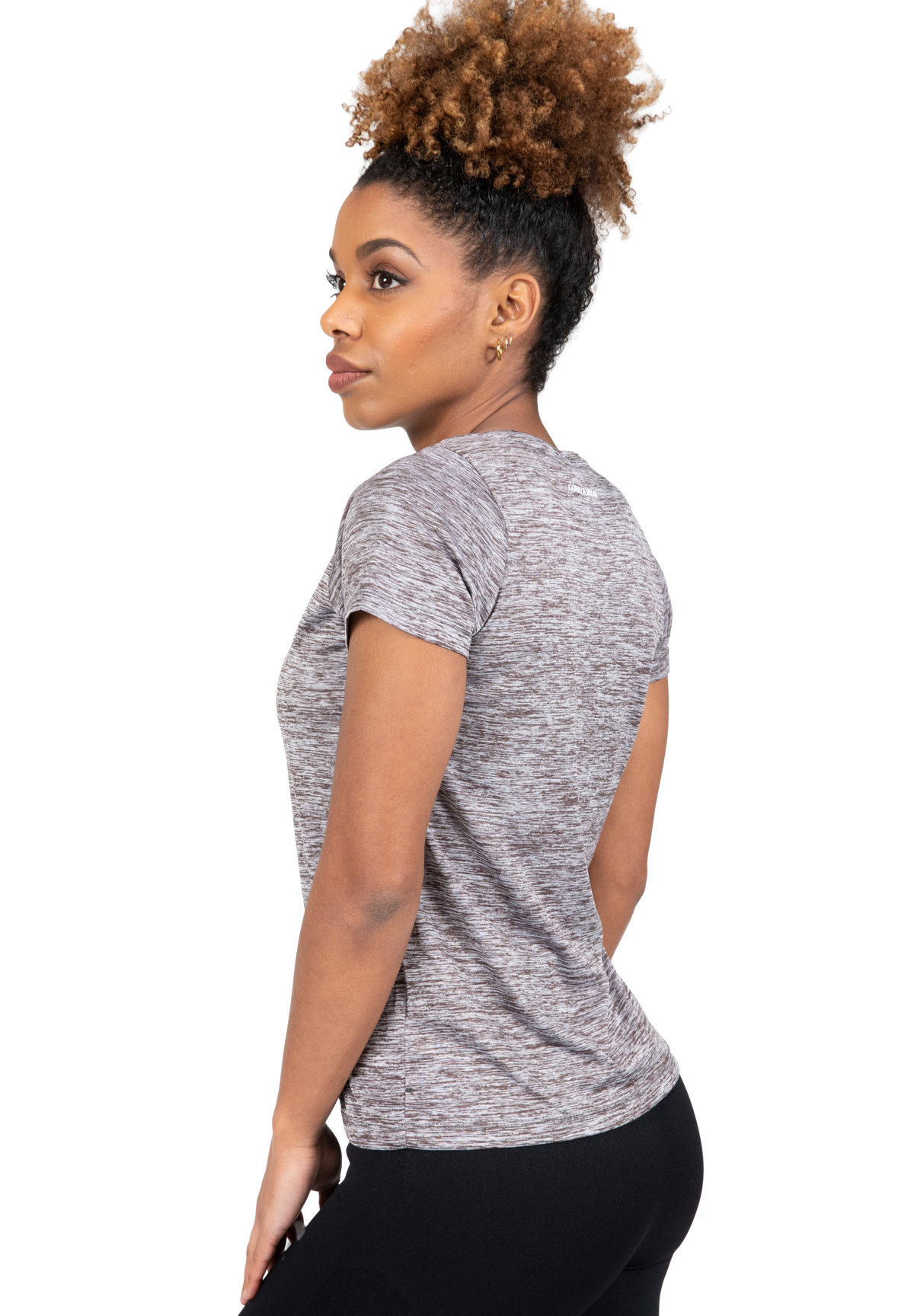Gorilla Wear Elmira V-Neck T-Shirt T-Shirt & Tops Gray Melange